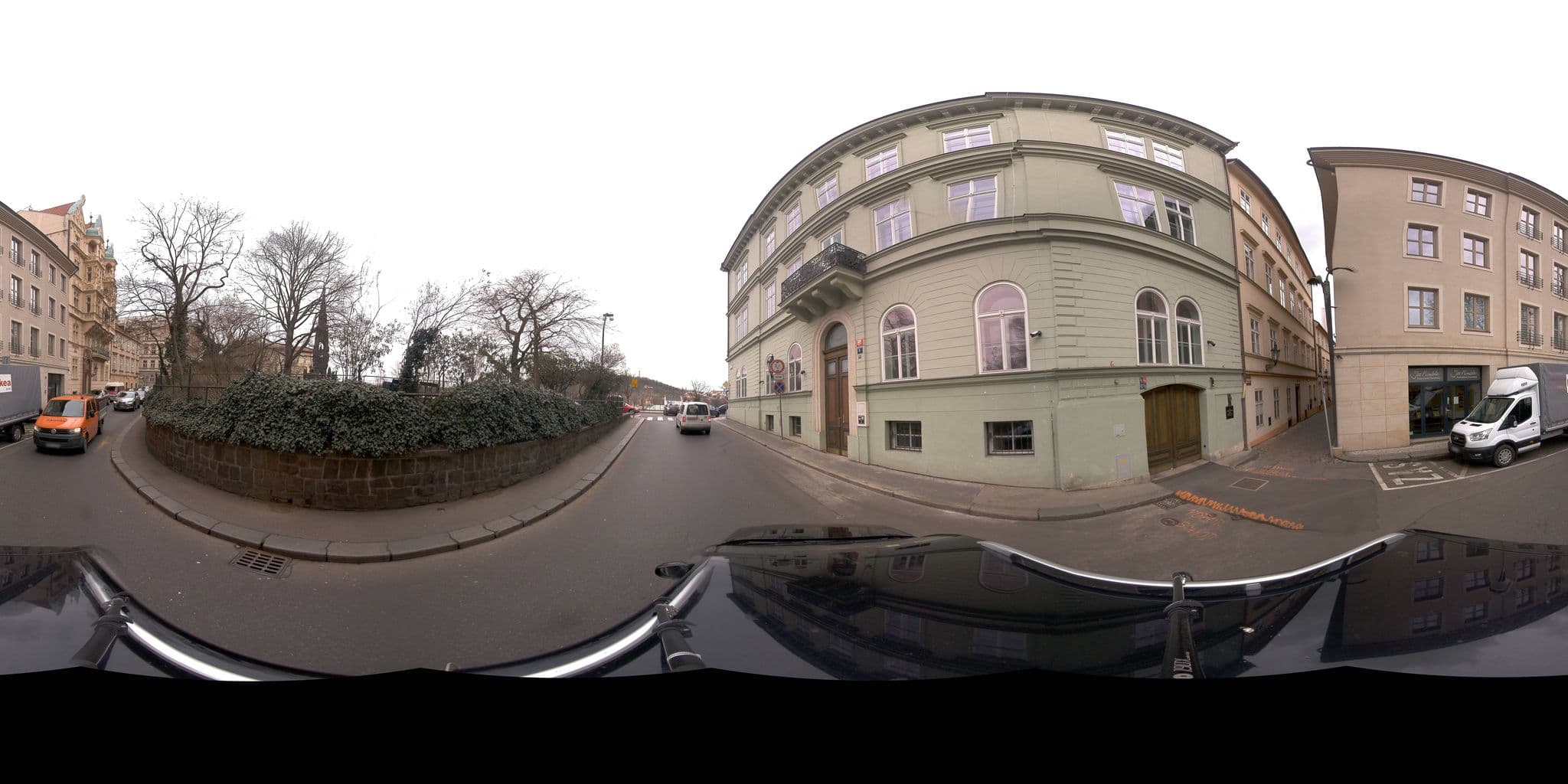Street view near Luxury Apartments D22, Prague — © jeffreymartin (CC BY-SA · Mapillary)