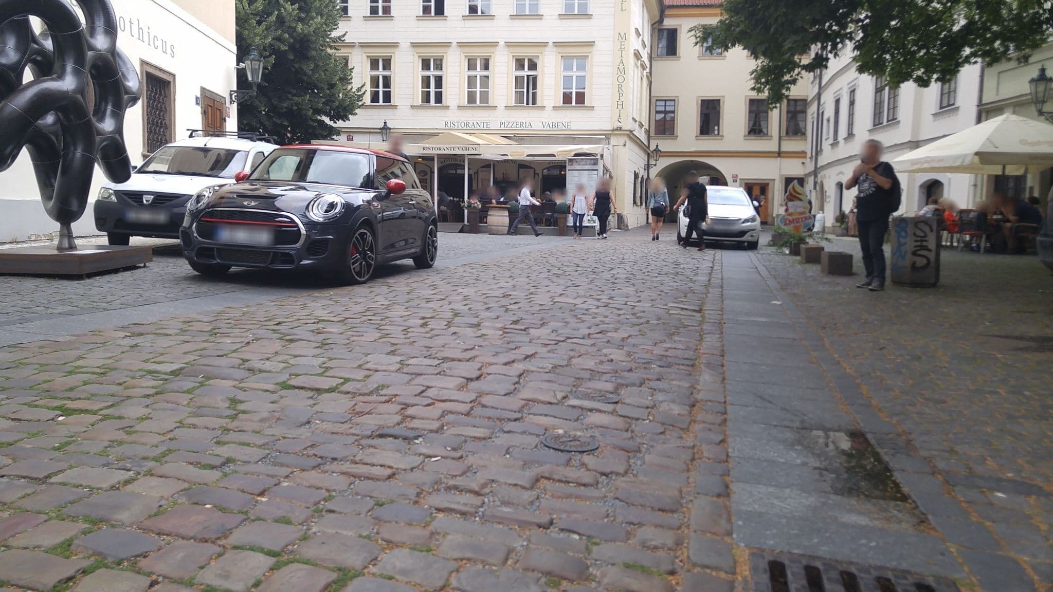 Street view near Metamorphis Excellence, Prague — © pbb (CC BY-SA · Mapillary)