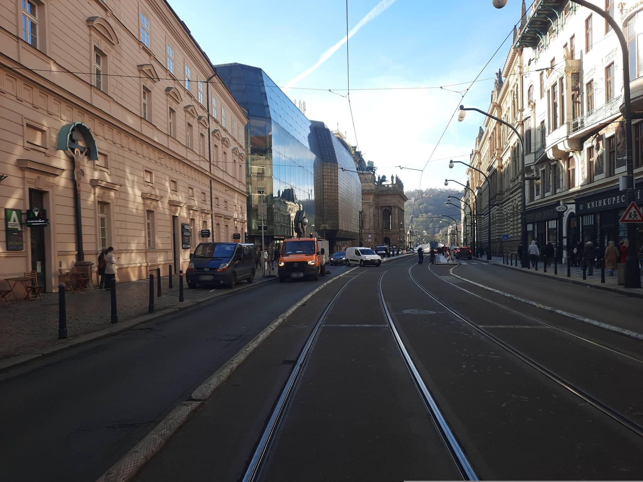 Street view near Apartment Narodni No. 17, Nové Město — © ondrejlopatka (CC BY-SA · Mapillary)