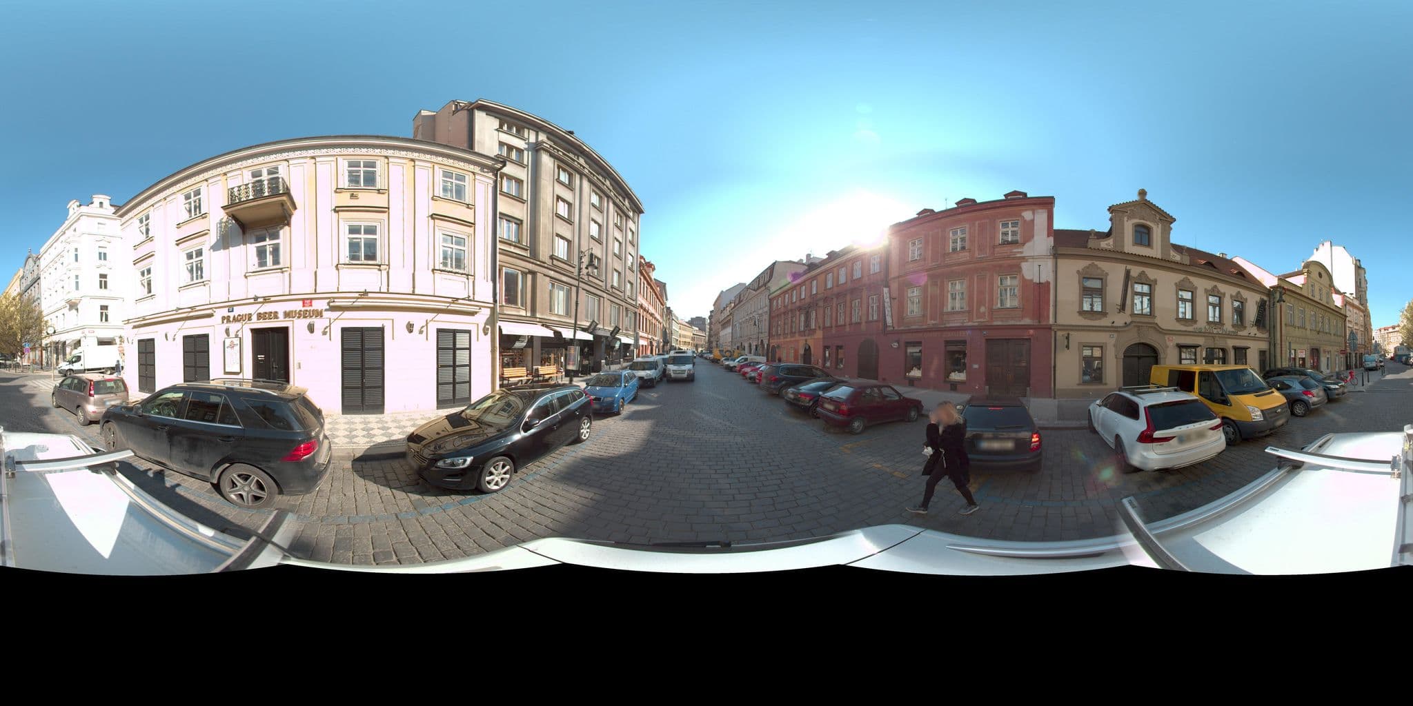 Street view near Apartment Rámová, Prague — © kolarius27 (CC BY-SA · Mapillary)