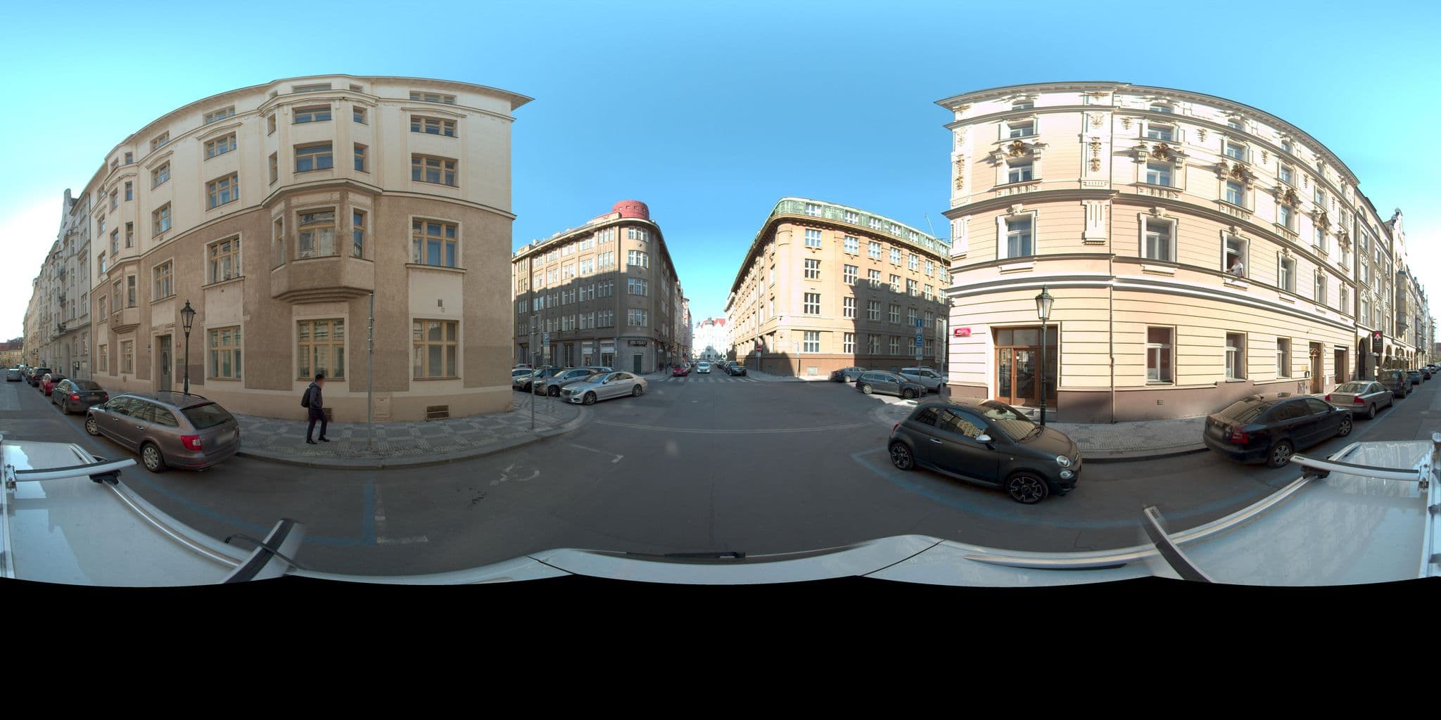 Street view near Apartment in the heart of Prague, Prague — © kolarius27 (CC BY-SA · Mapillary)