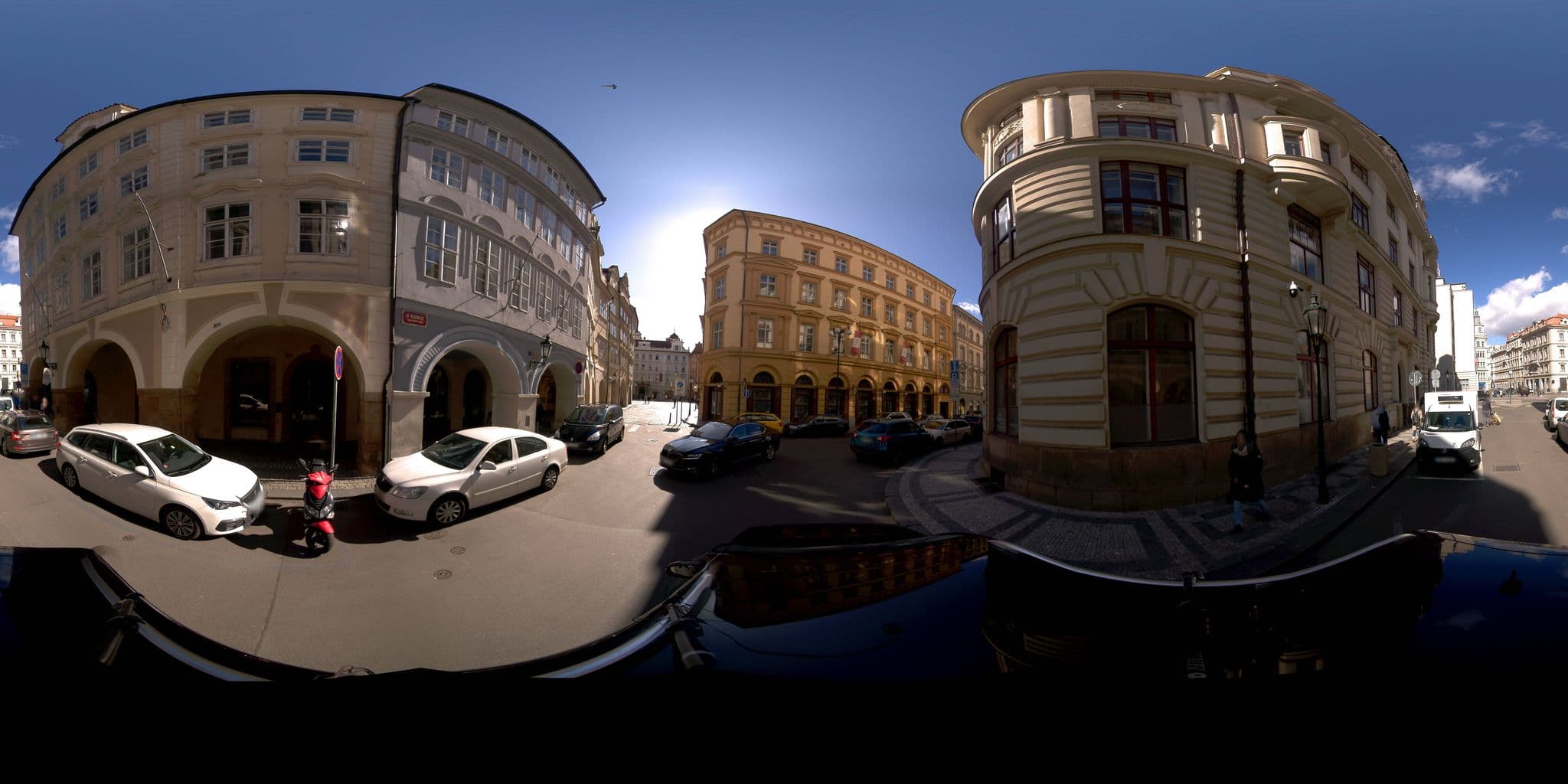 Street view near Petr Kameníček, Prague — © jeffreymartin (CC BY-SA · Mapillary)
