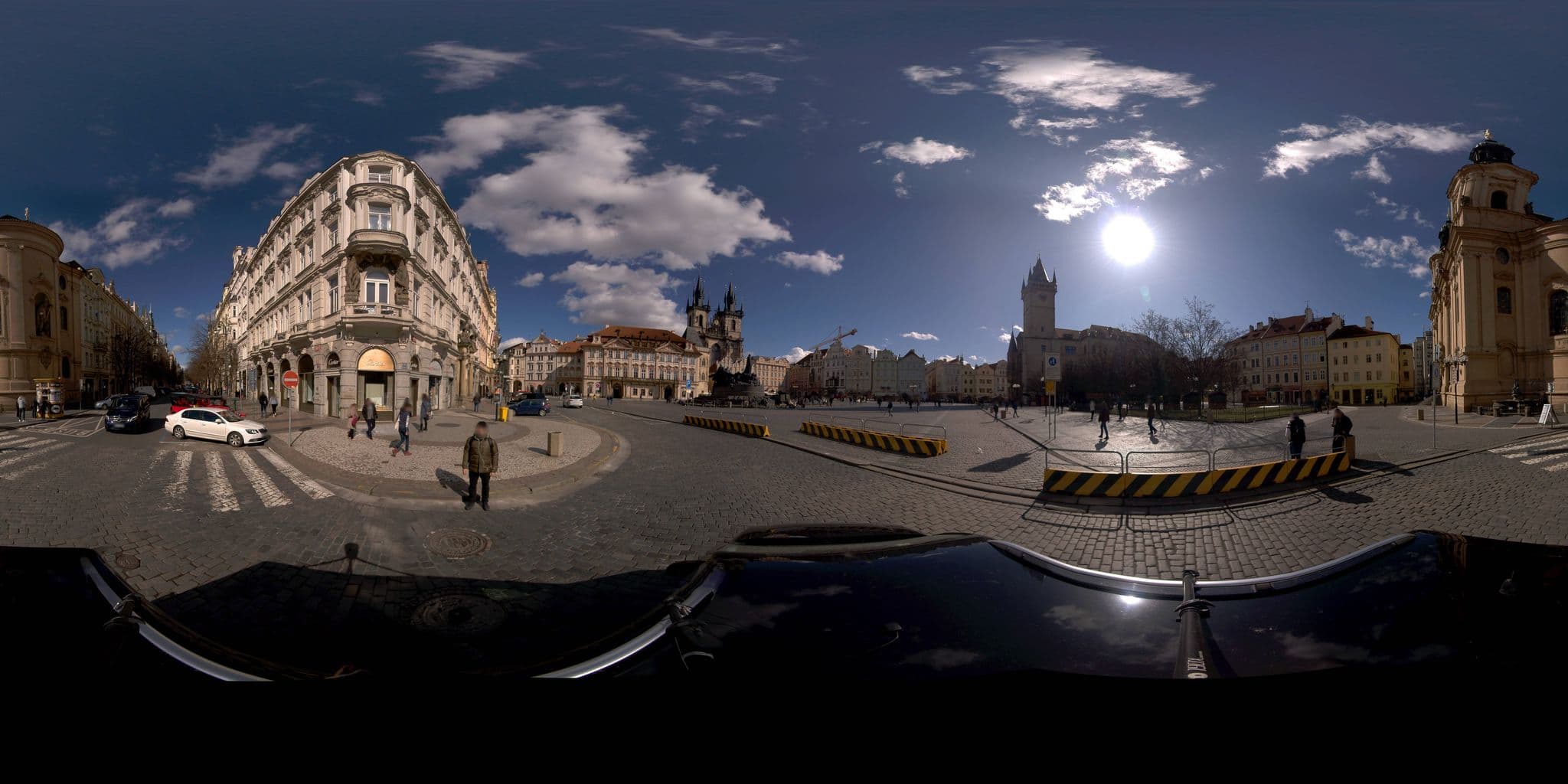 Street view near Hotel Bikupsky Dum, Prague — © jeffreymartin (CC BY-SA · Mapillary)