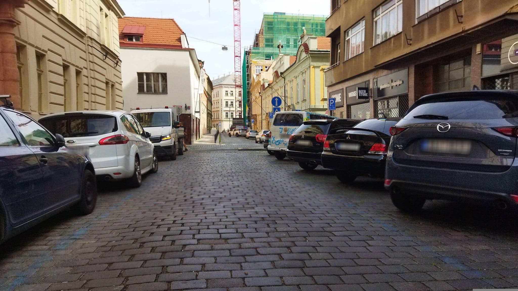 Street view near Nubis Residence, Nové Město — © changchun1 (CC BY-SA · Mapillary)