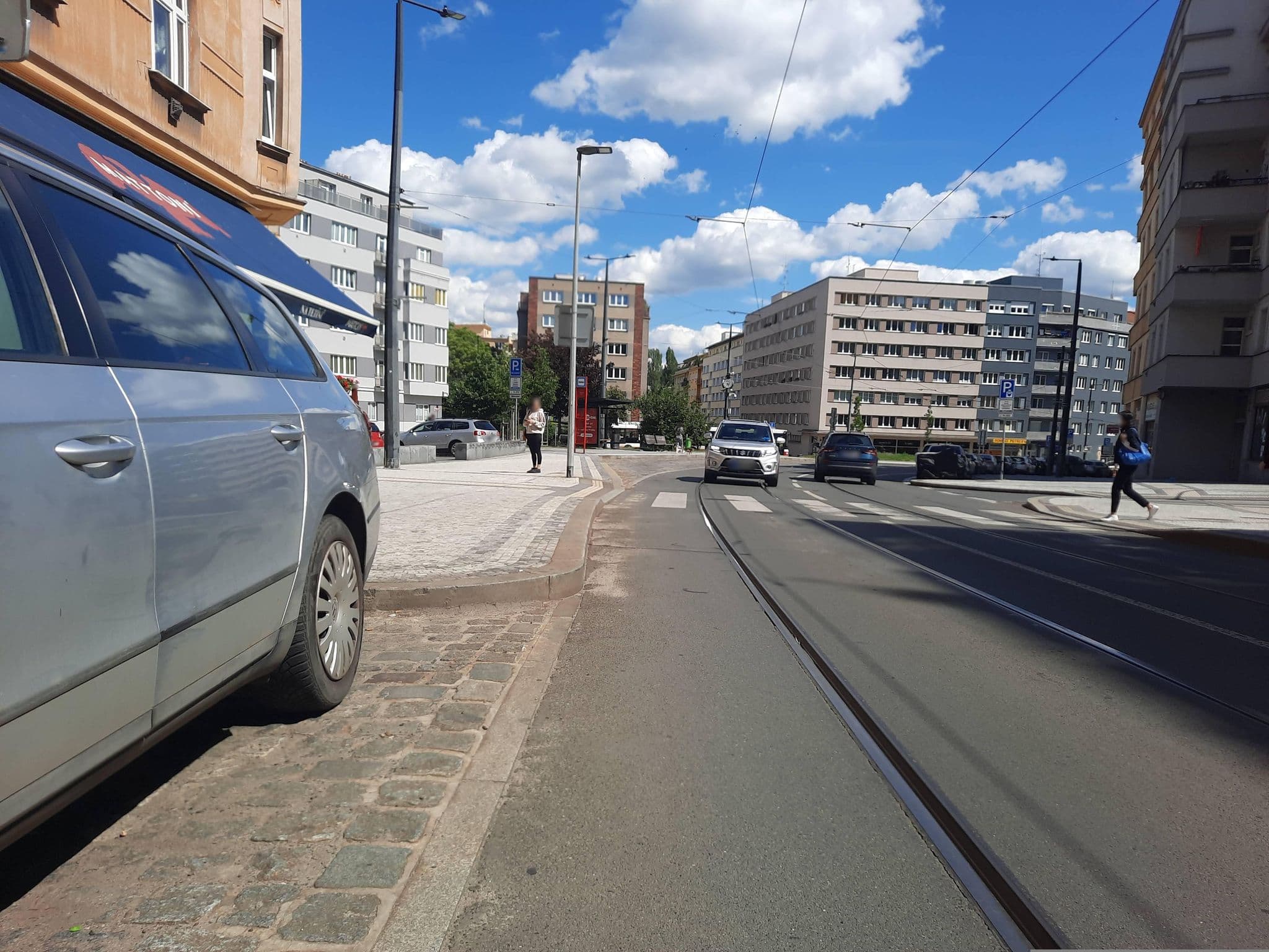 Street view near Apartment Prague City, Nusle — © ondrejlopatka (CC BY-SA · Mapillary)
