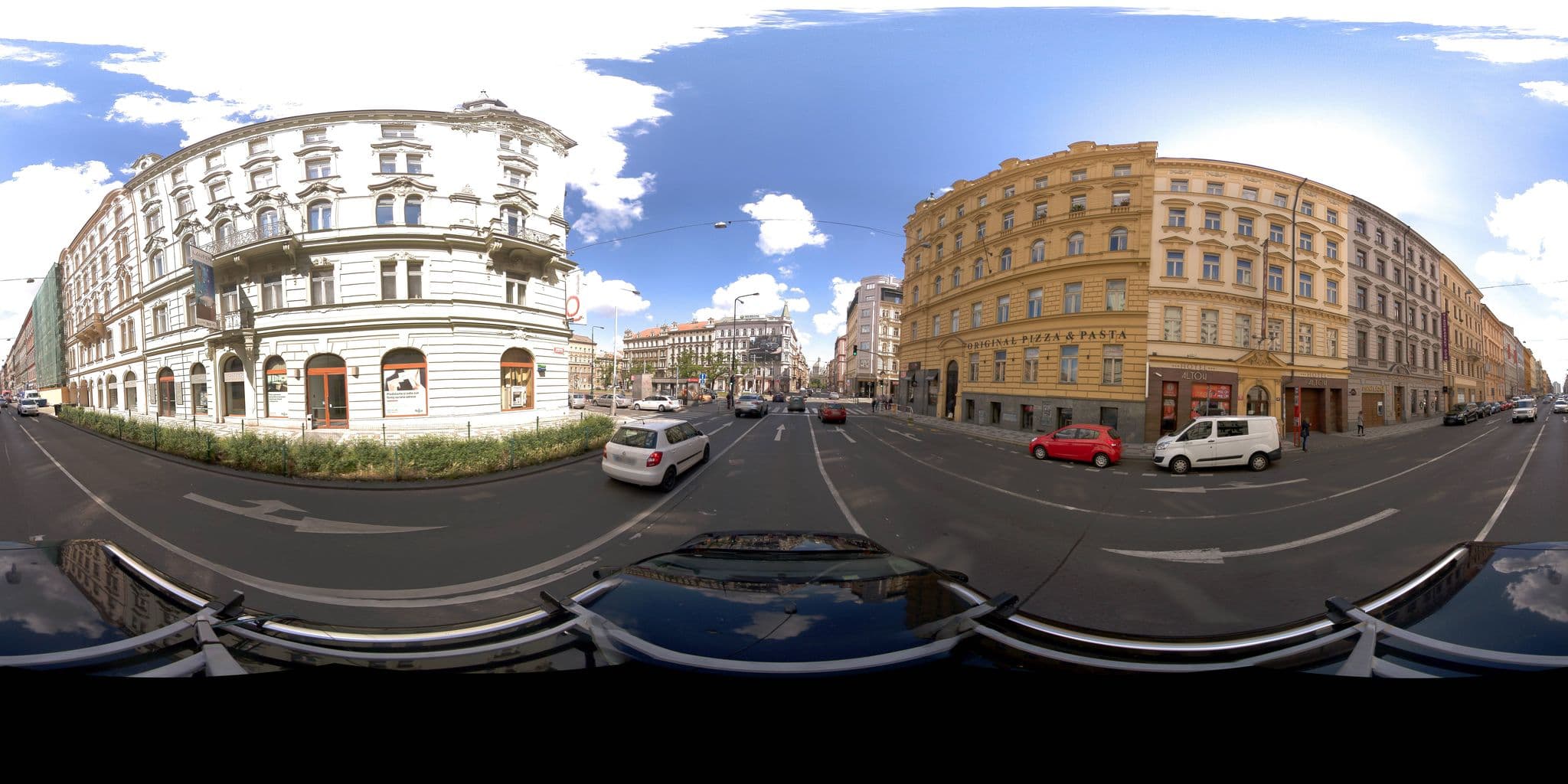 Street view near Hotel Alton Praha, Nové Město — © jeffreymartin (CC BY-SA · Mapillary)