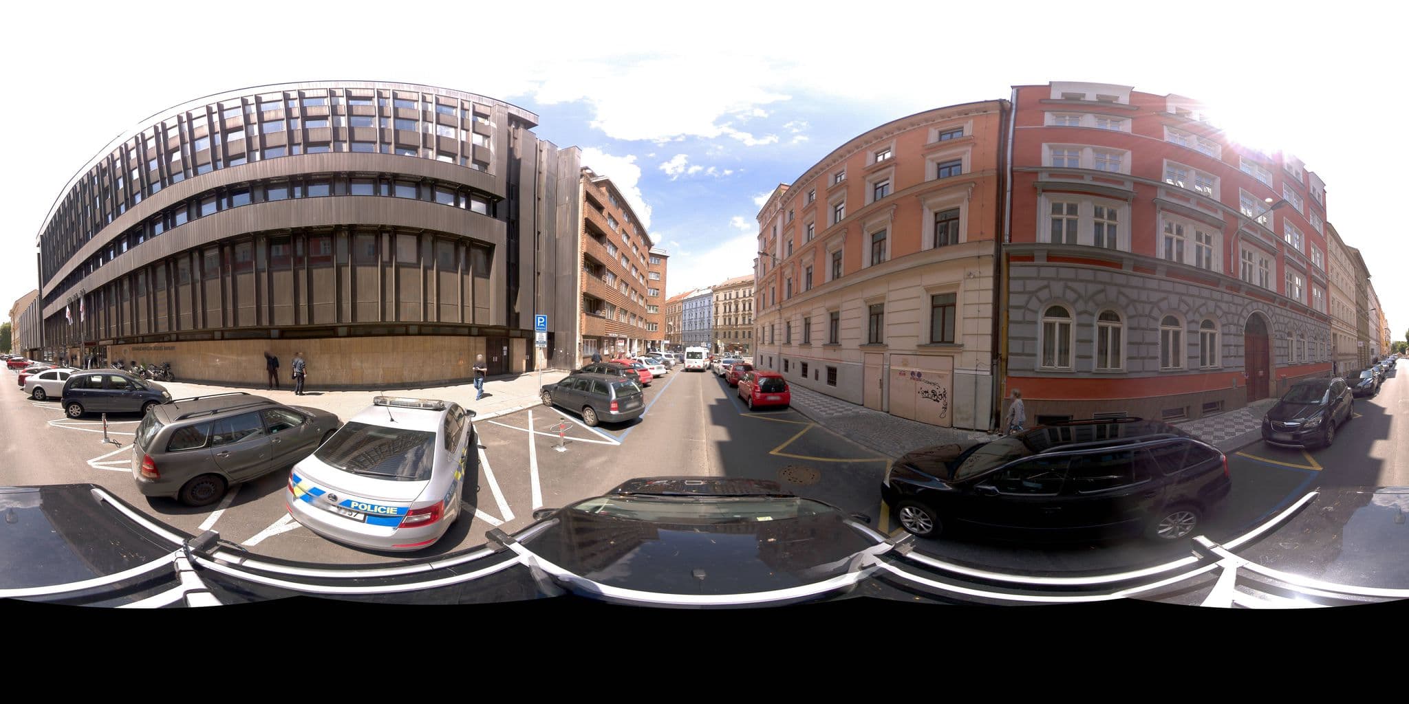 Street view near Prague Lion Hotel, Nové Město — © jeffreymartin (CC BY-SA · Mapillary)