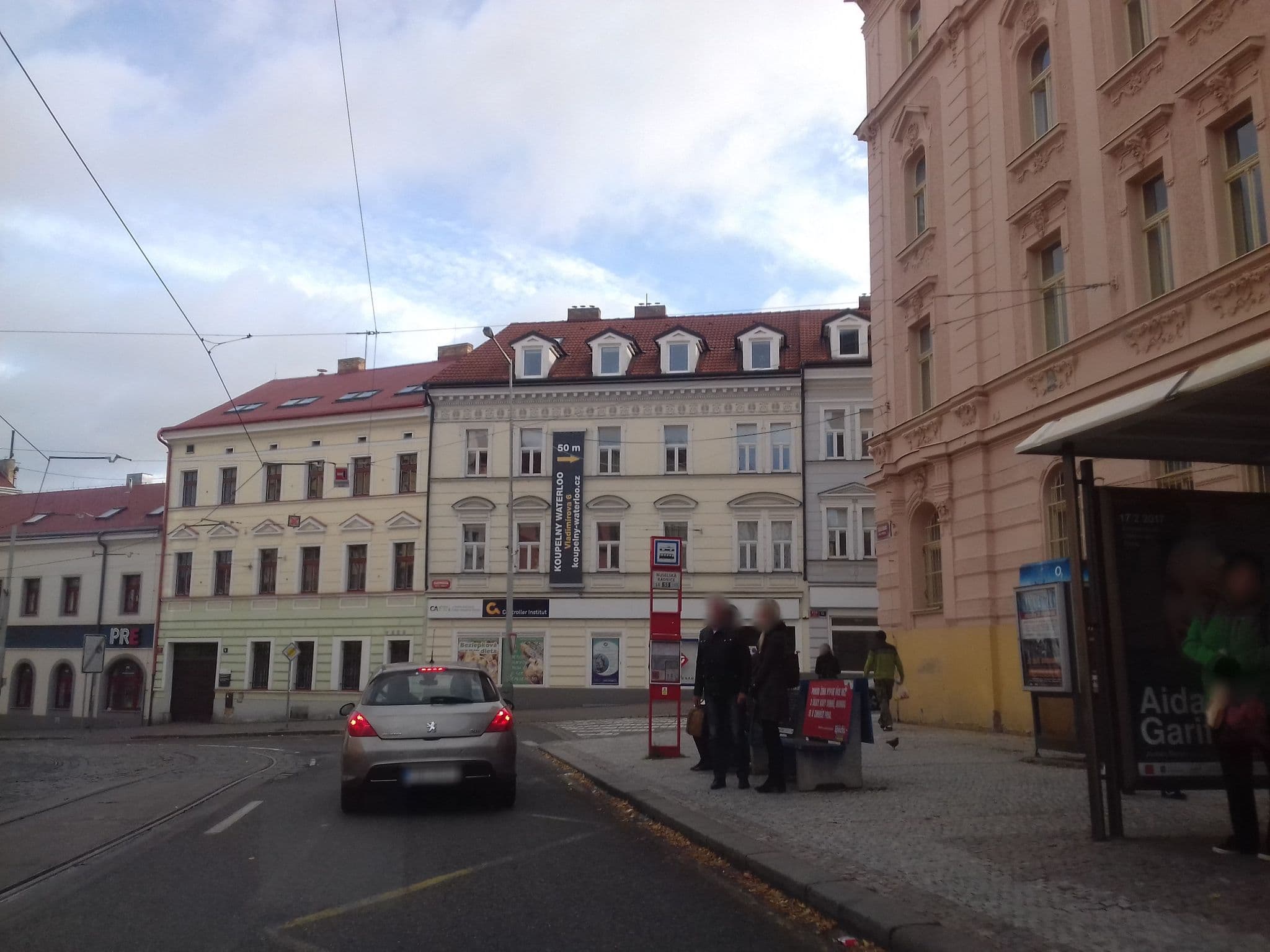 Street view near Apartmán Táborská, Nusle — © hodkowicz (CC BY-SA · Mapillary)