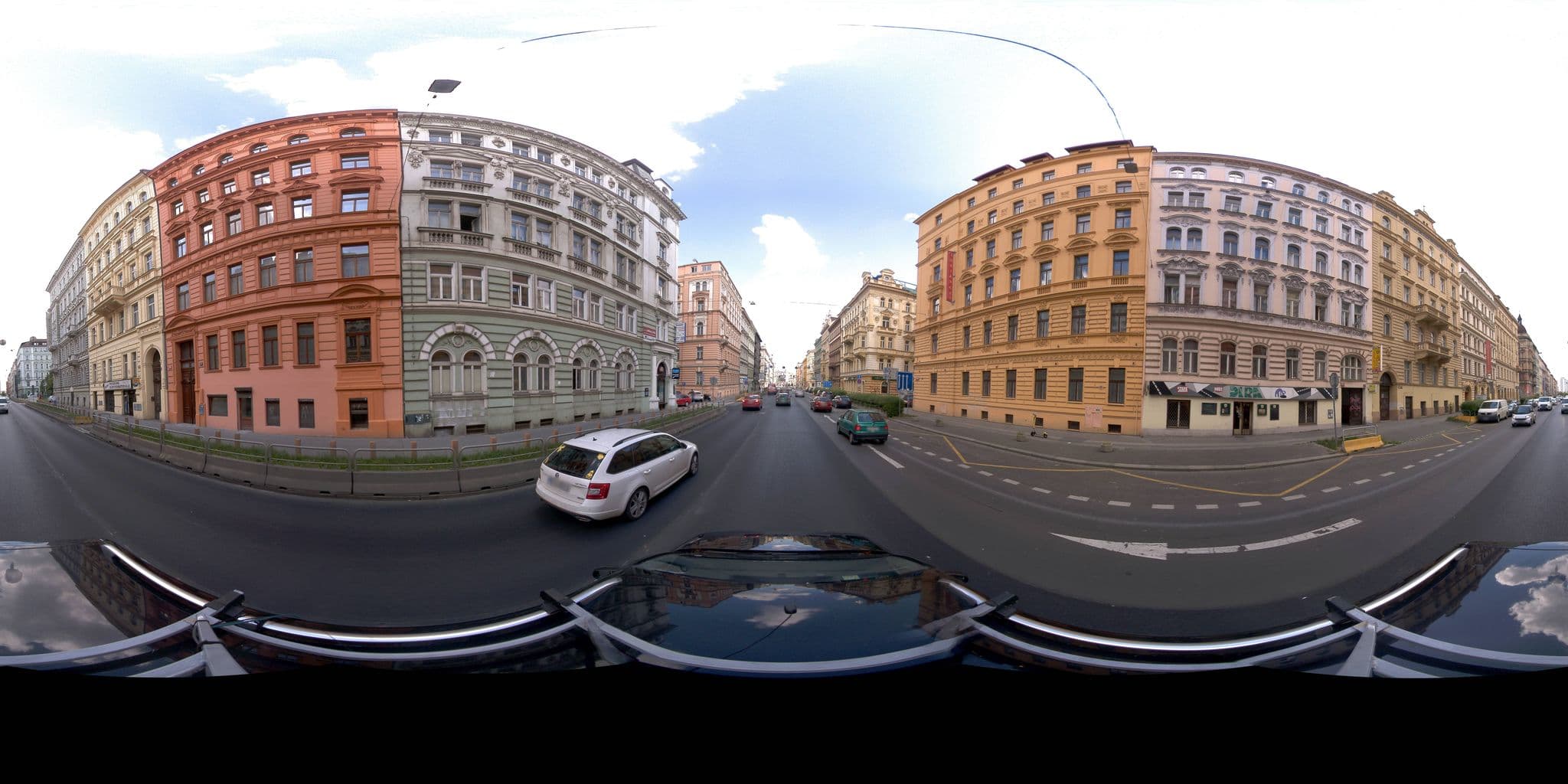 Street view near Latifa & Larissa's Suite (105), Nové Město — © jeffreymartin (CC BY-SA · Mapillary)