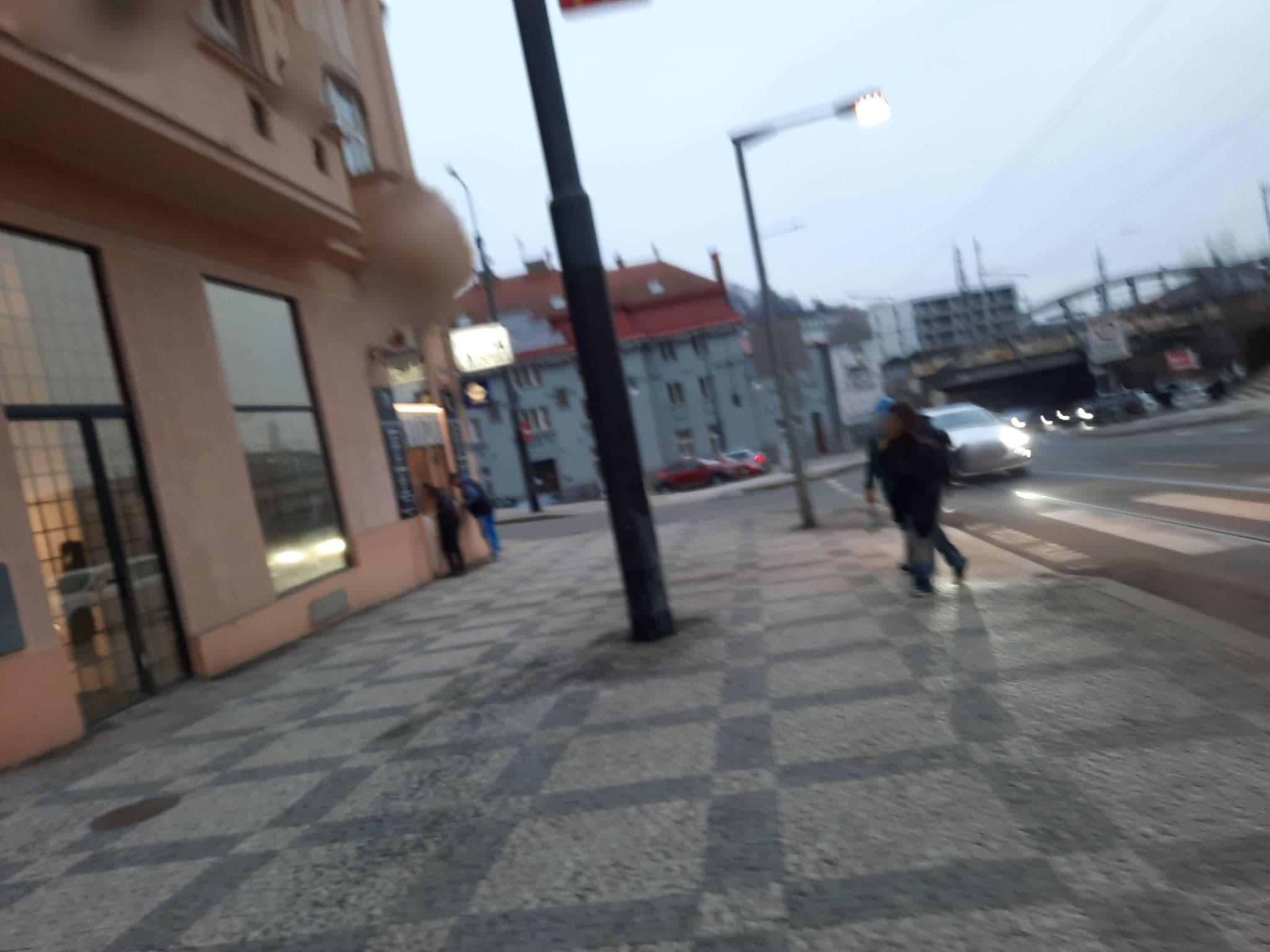 Street view near Pension Krokodyl, Nusle — © ondrejlopatka (CC BY-SA · Mapillary)