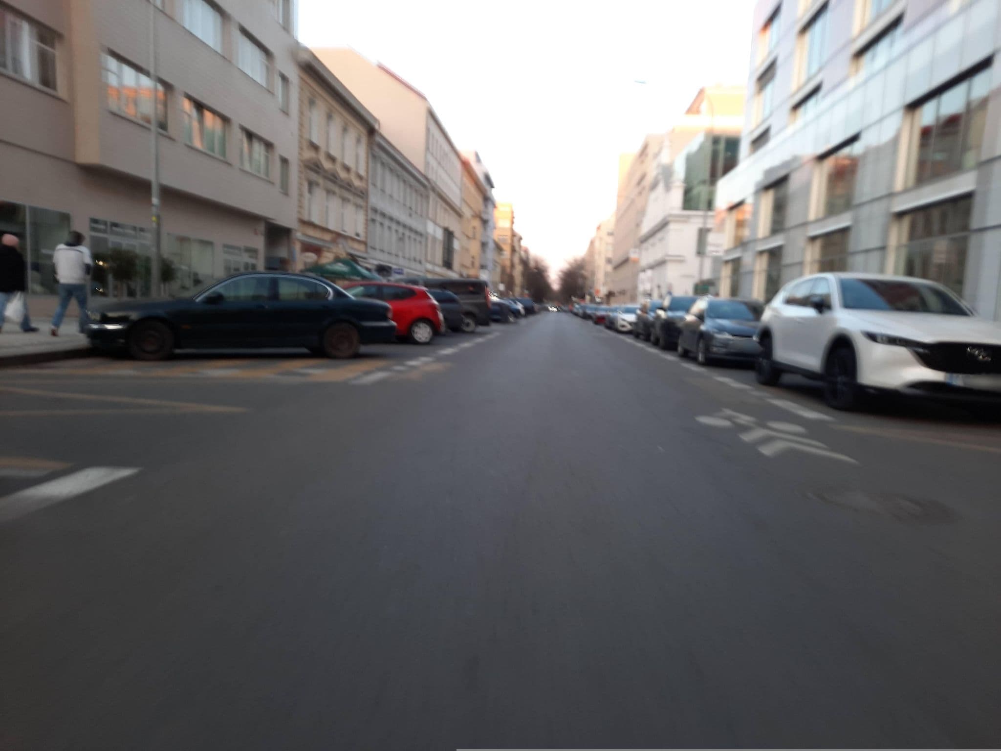 Street view near Ricci Apartments, Karlín — © ondrejlopatka (CC BY-SA · Mapillary)