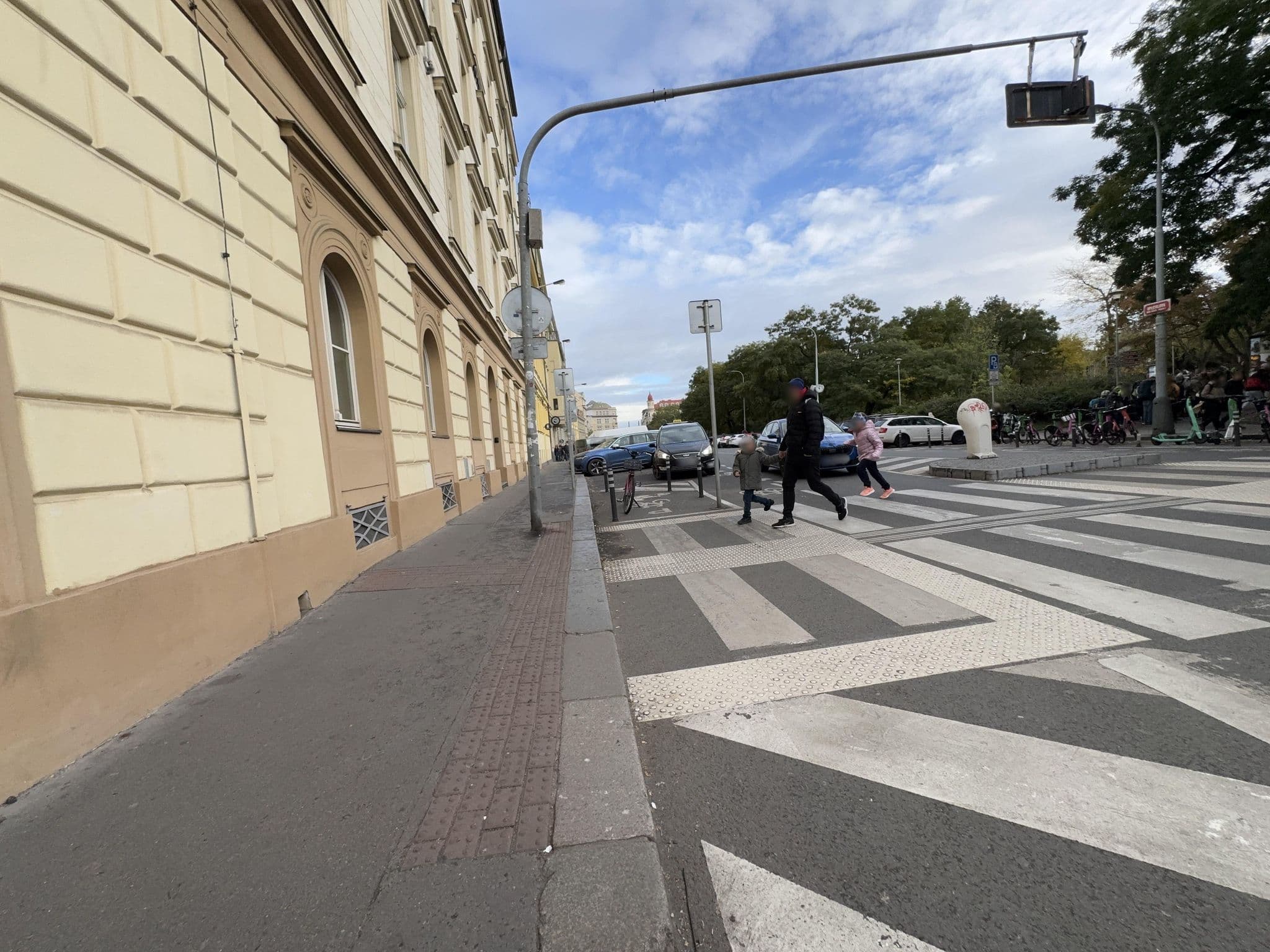 Street view near Chopin Hotel Prague, Prague — © ondrejlopatka (CC BY-SA · Mapillary)