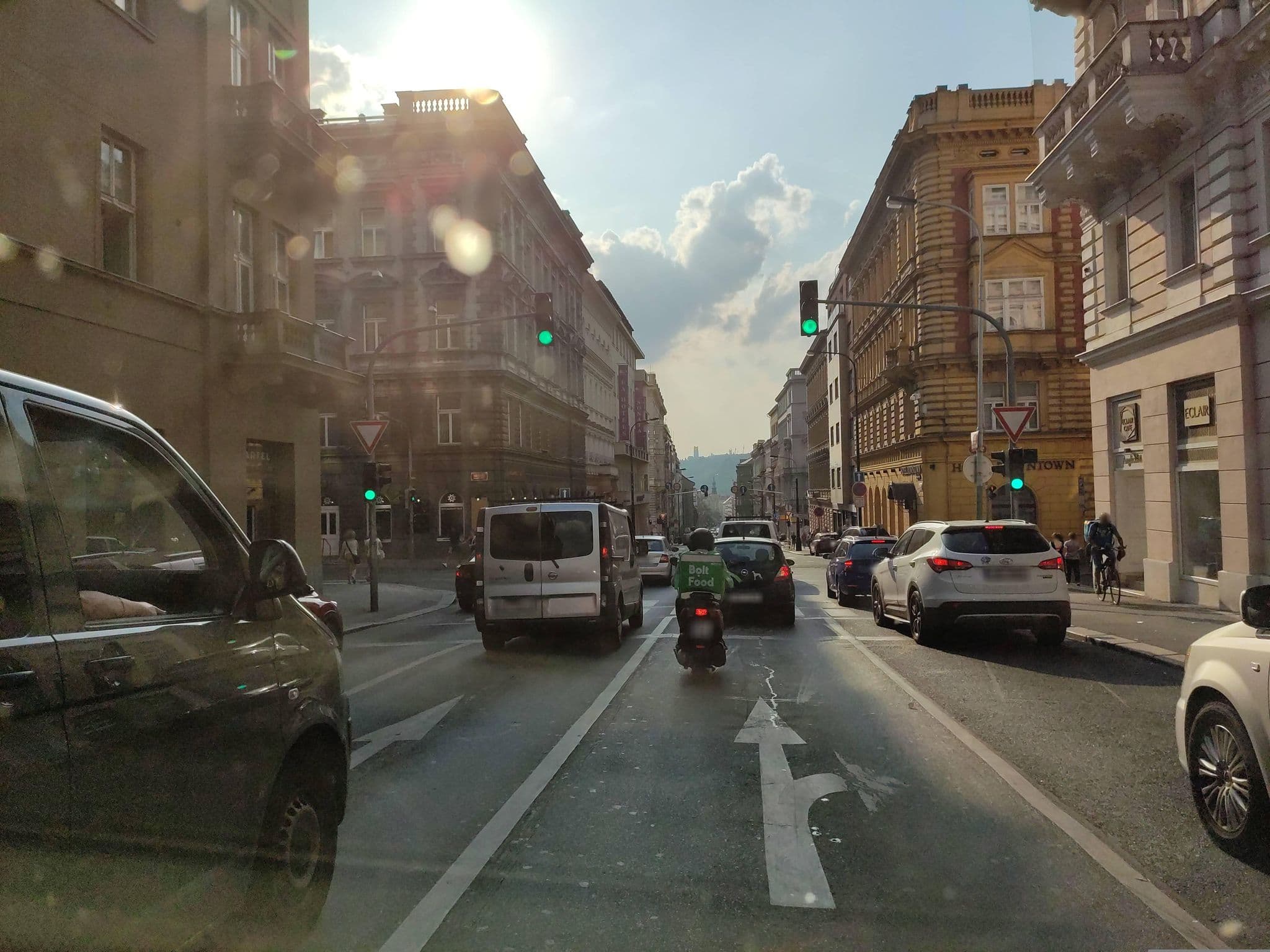 Street view near Prague 1918 Apartments, Nové Město — © martinpoljak (CC BY-SA · Mapillary)