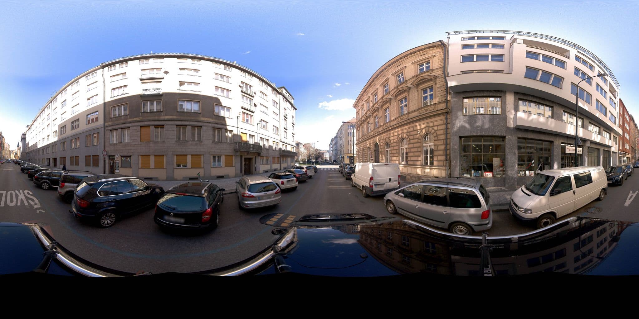 Street view near Apartment Lea Prague 1, Prague — © jeffreymartin (CC BY-SA · Mapillary)