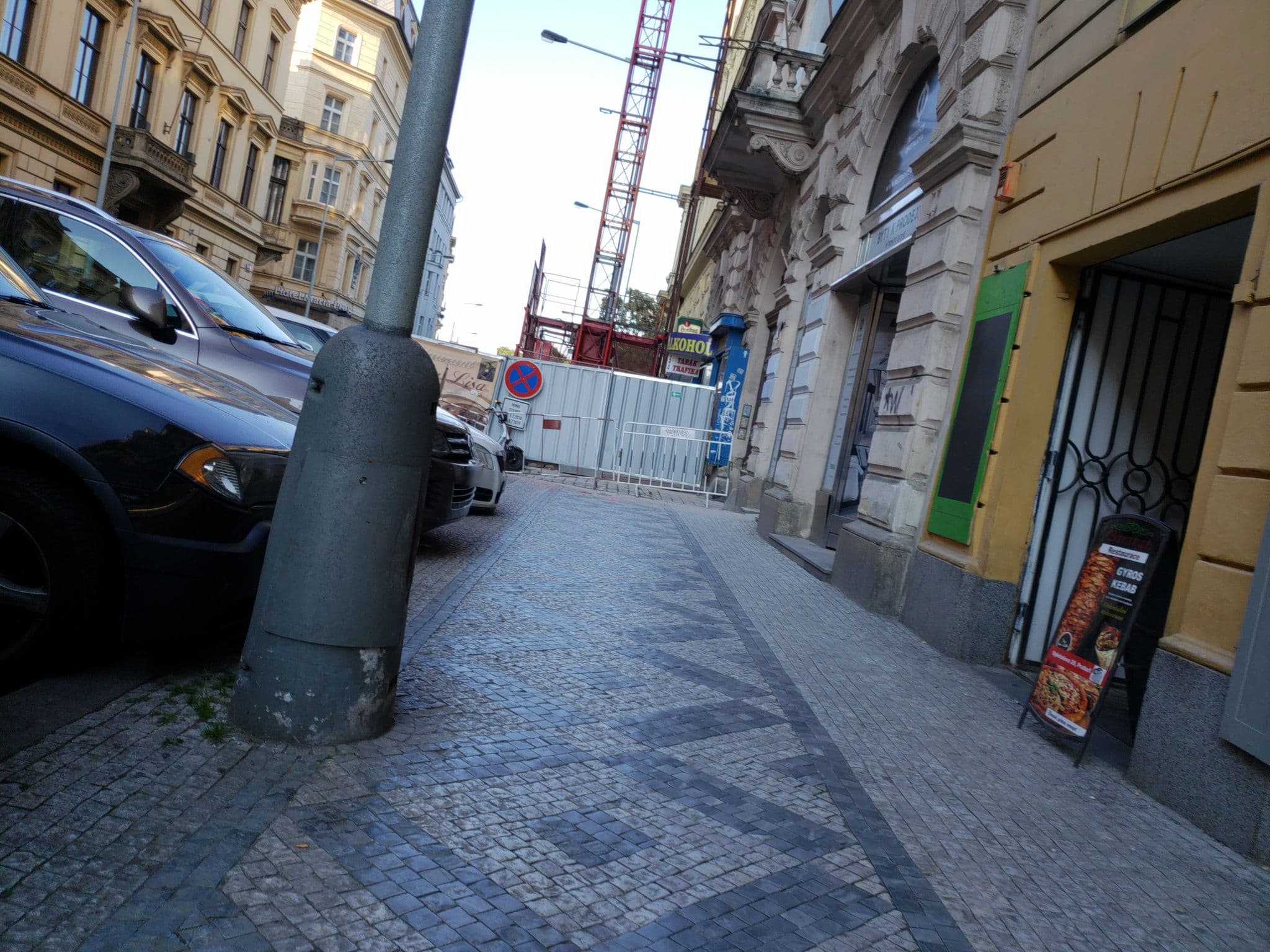 Street view near Empirent Grand Central, Nové Město — © mapfool (CC BY-SA · Mapillary)