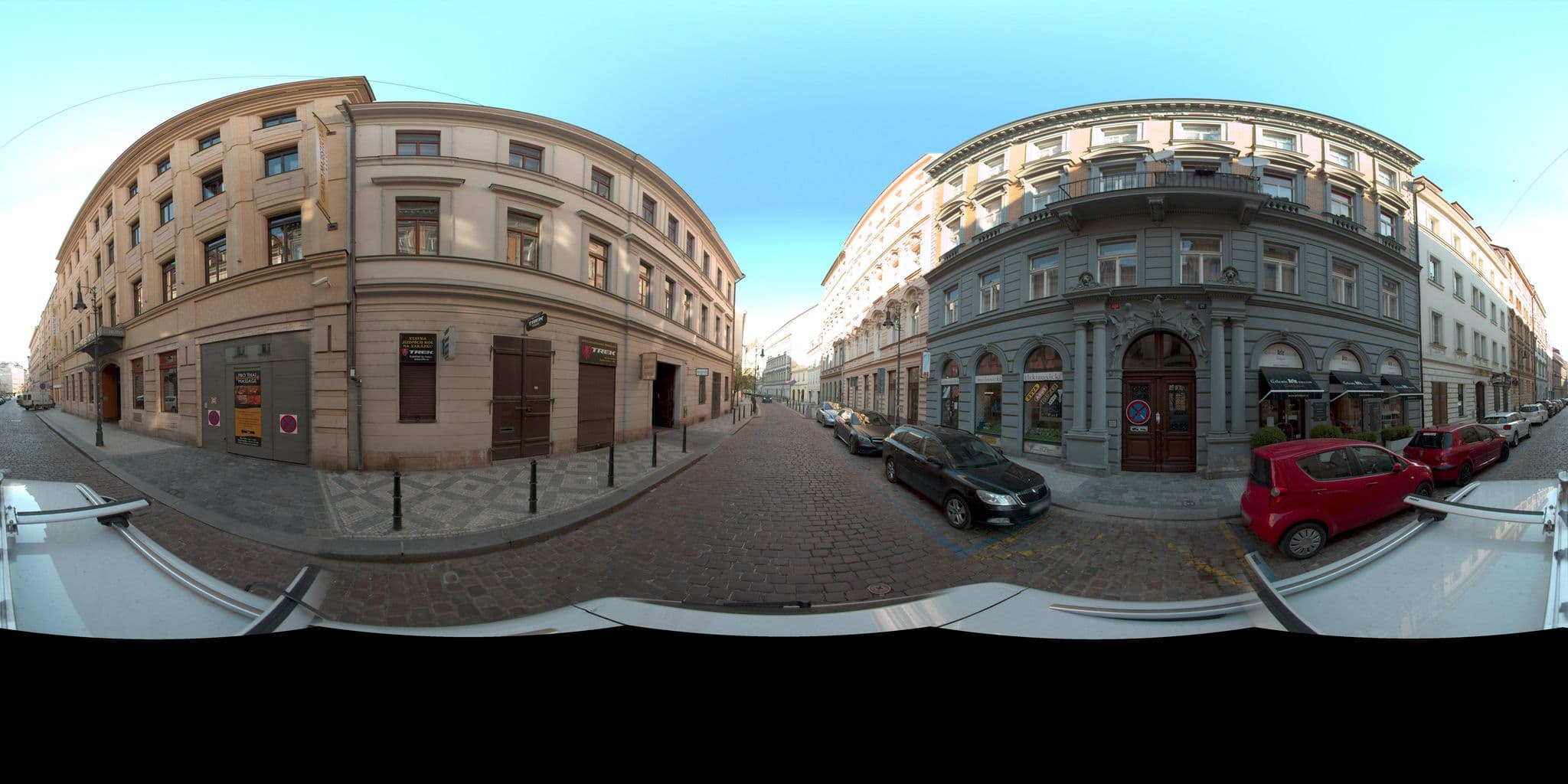Street view near Prague Apartment Solutions, Prague — © kolarius27 (CC BY-SA · Mapillary)