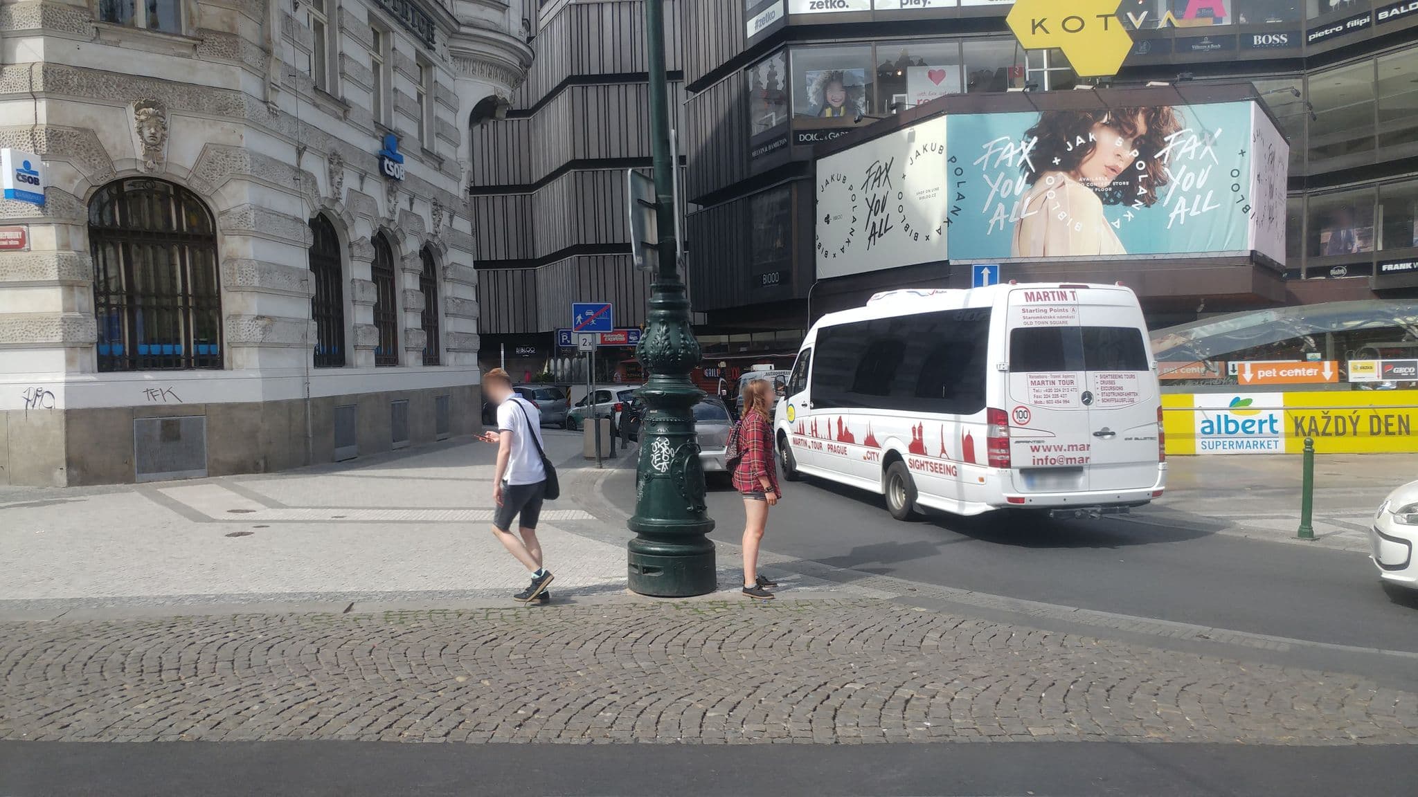 Street view near Apple Hostel, Prague — © pbb (CC BY-SA · Mapillary)