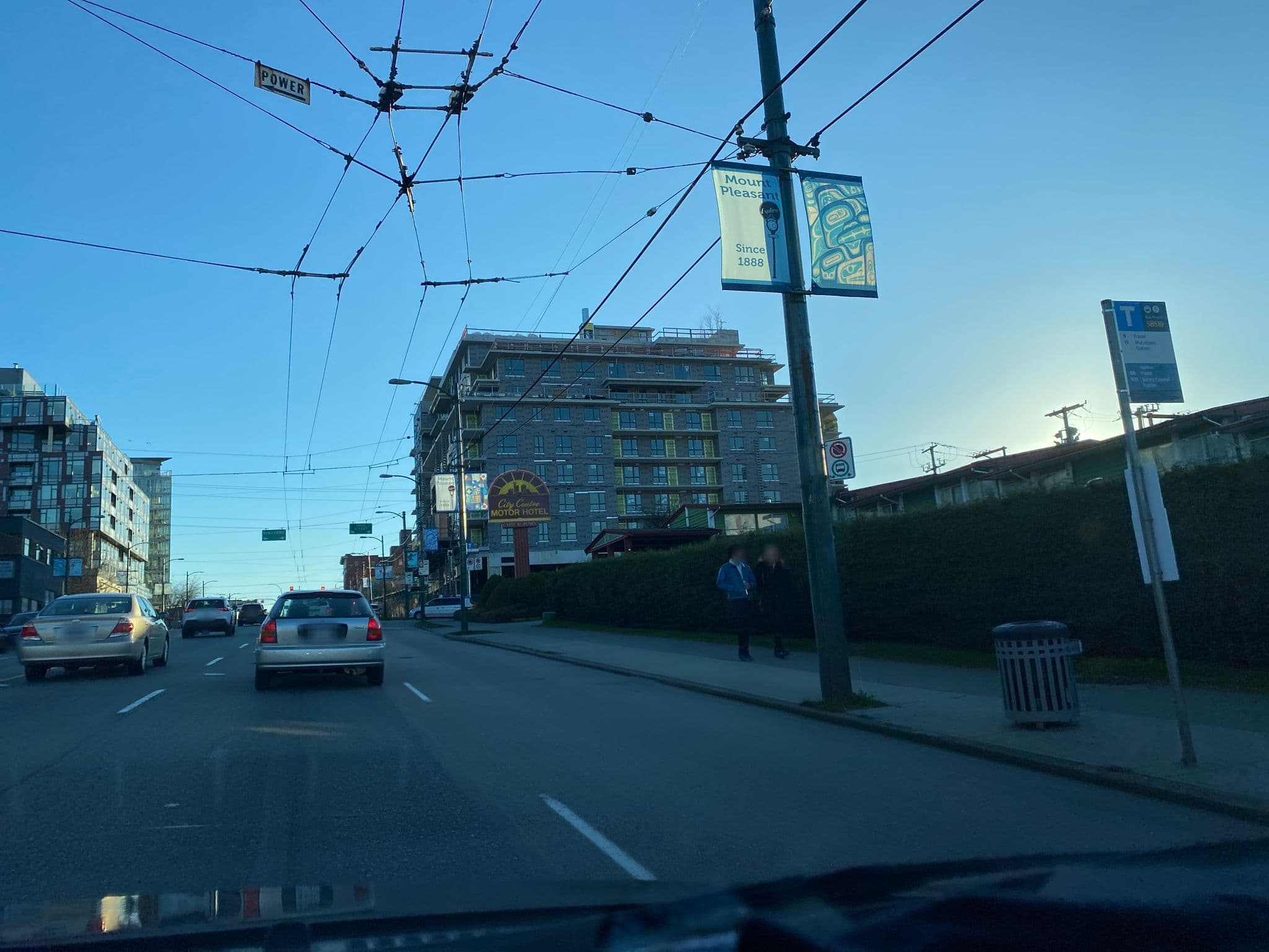 Street view near City Centre Motor Inn, Mount Pleasant — © jacobmalleau (CC BY-SA · Mapillary)