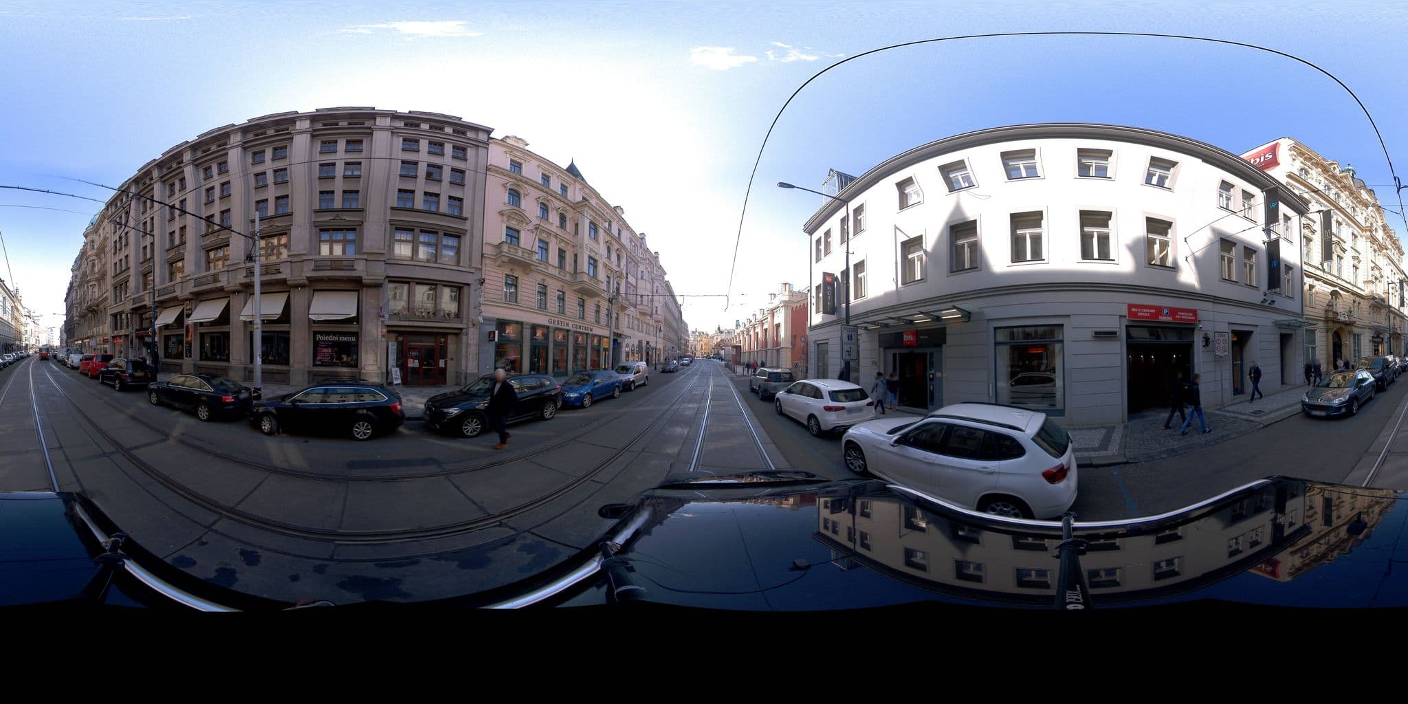 Street view near Le Dome, Prague — © jeffreymartin (CC BY-SA · Mapillary)