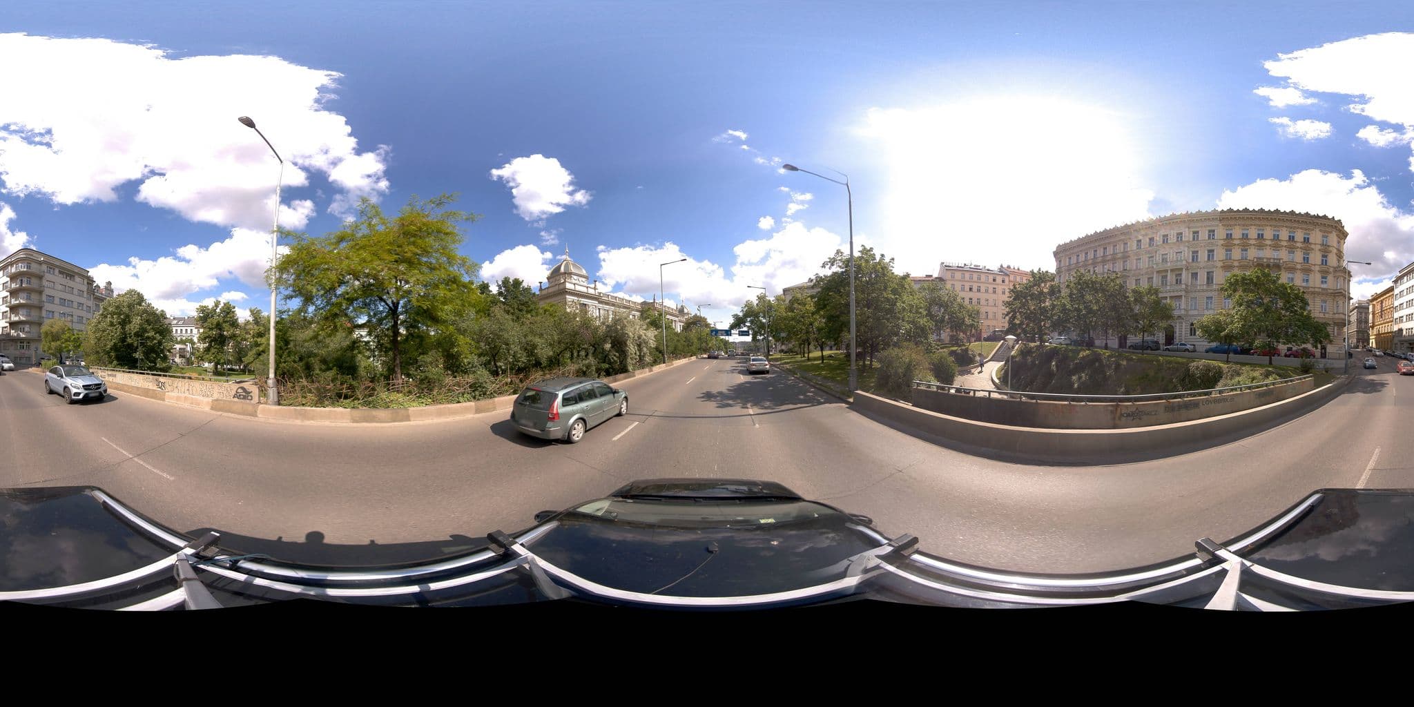 Street view near Pension Celakovskeho sady, Nové Město — © jeffreymartin (CC BY-SA · Mapillary)