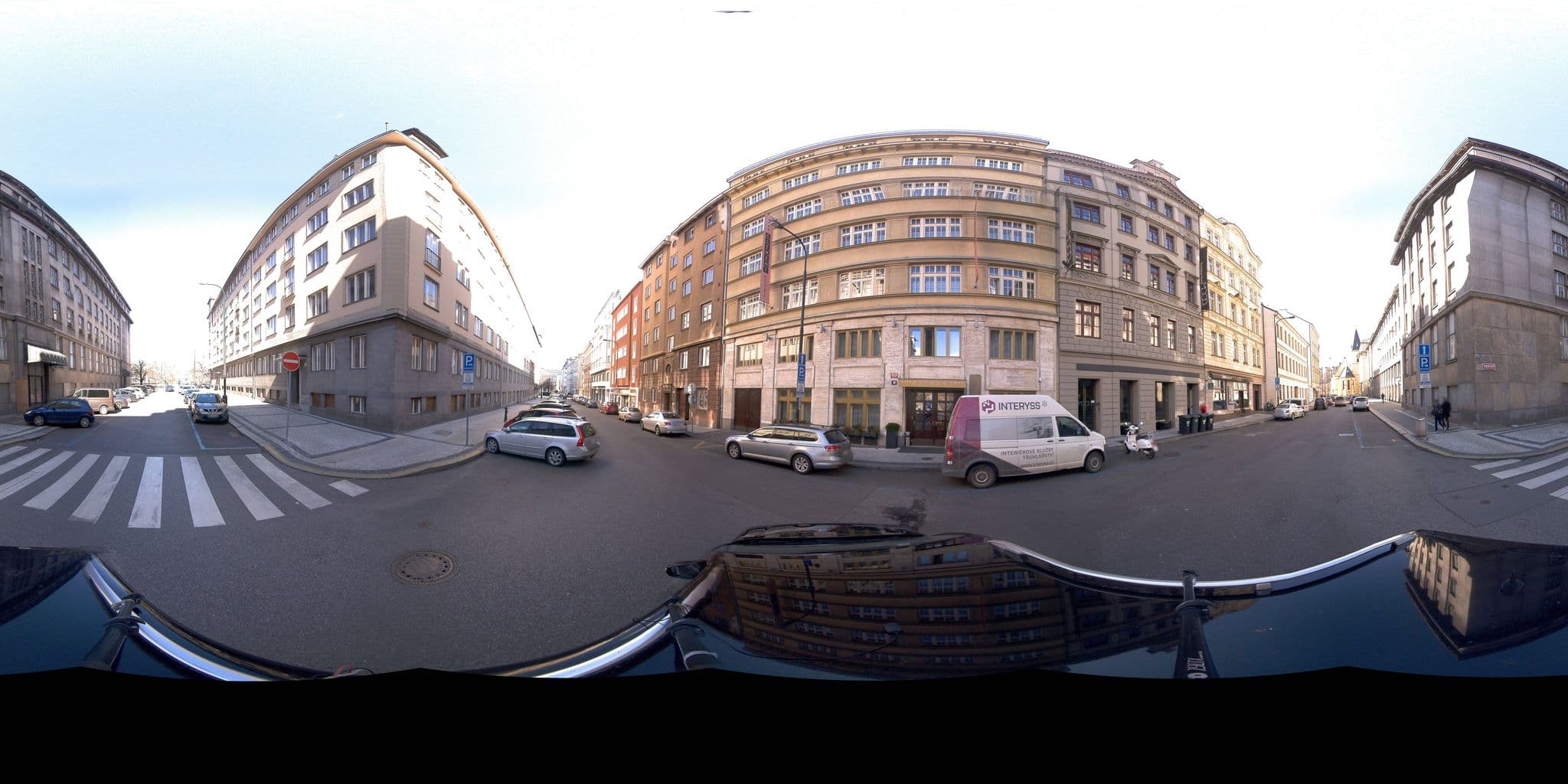 Street view near Room 303, Prague — © jeffreymartin (CC BY-SA · Mapillary)