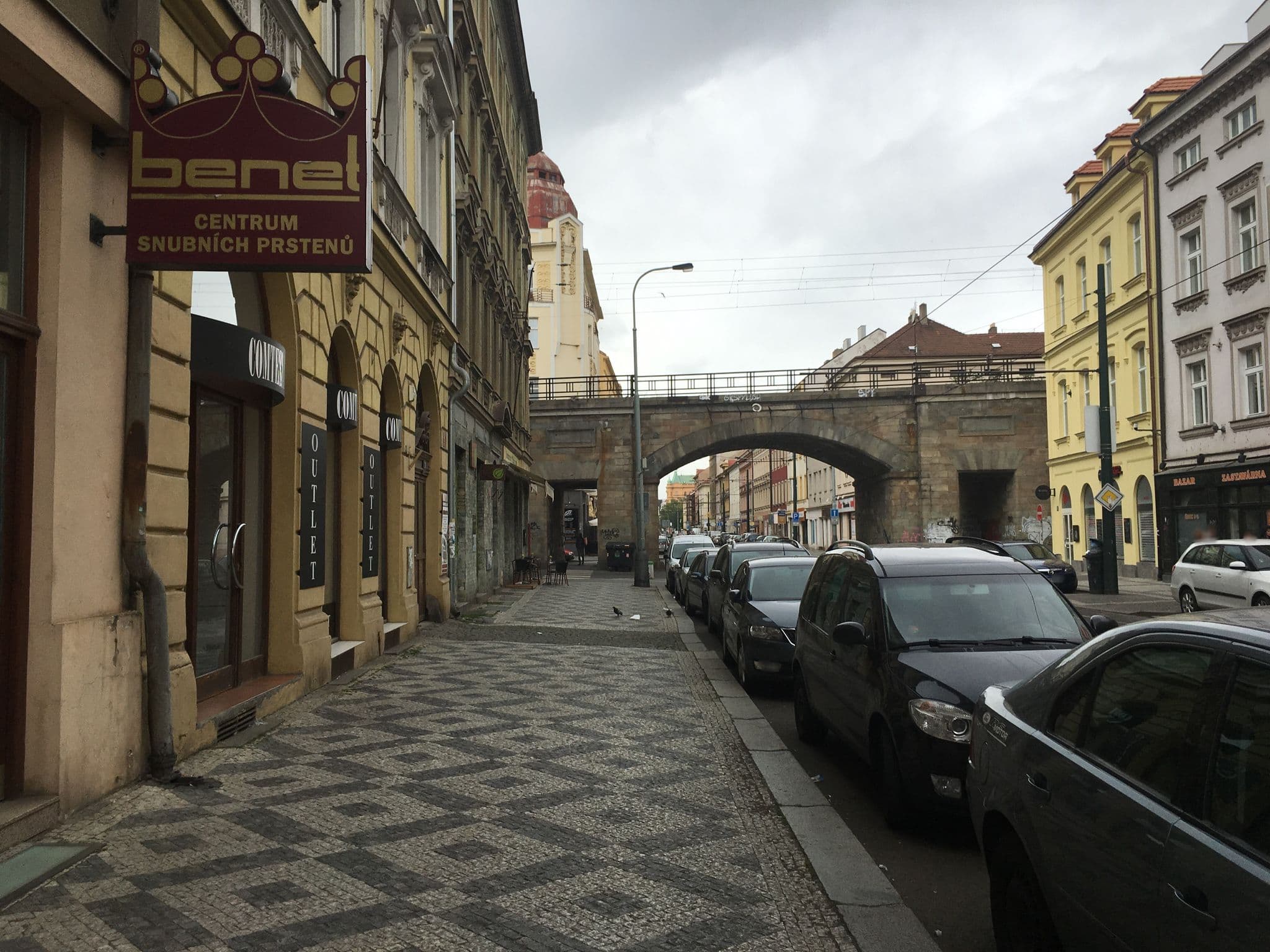 Street view near Alice Pension, Karlín — © goobersmash (CC BY-SA · Mapillary)