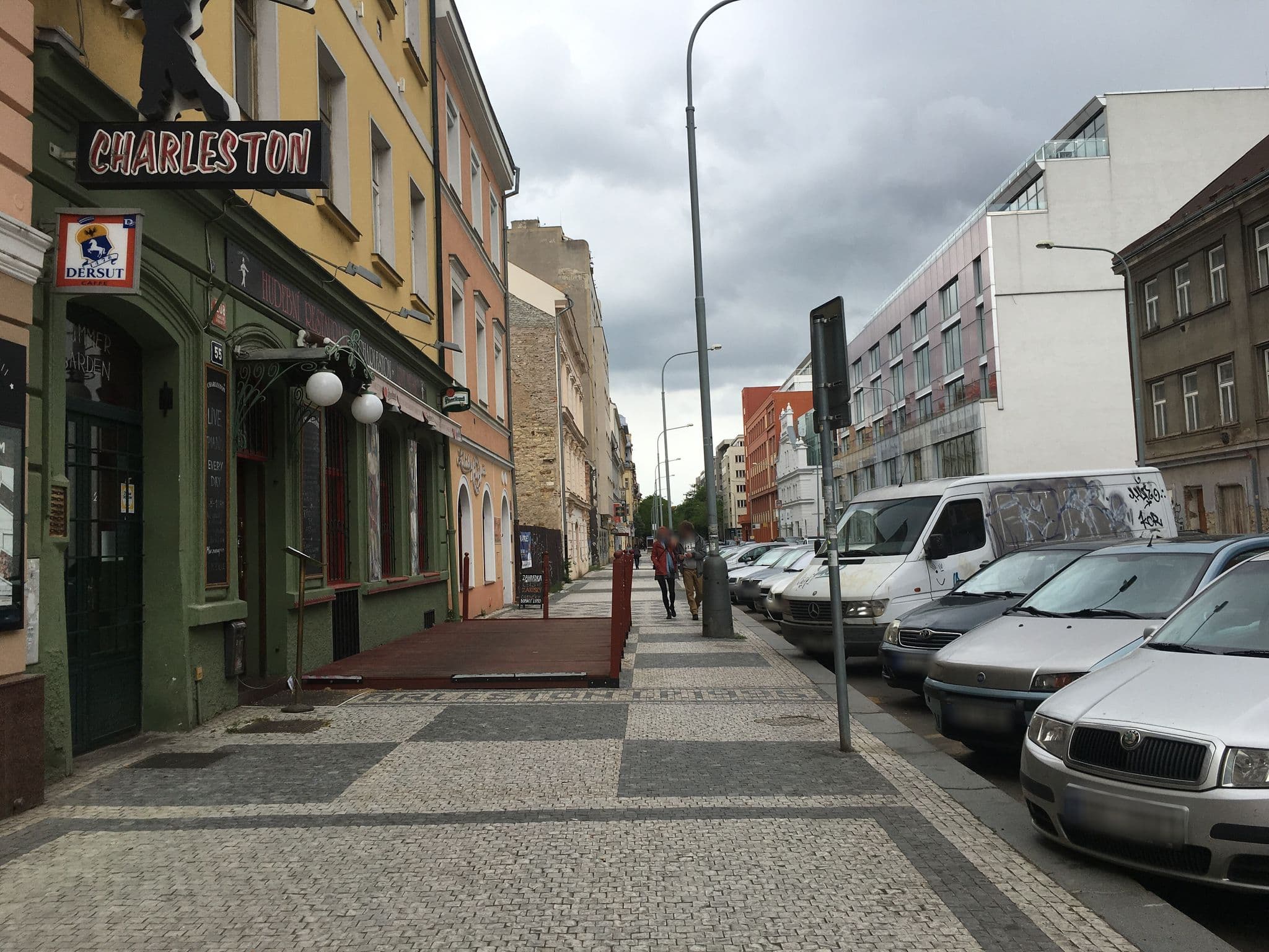 Street view near Residence, Karlín — © goobersmash (CC BY-SA · Mapillary)