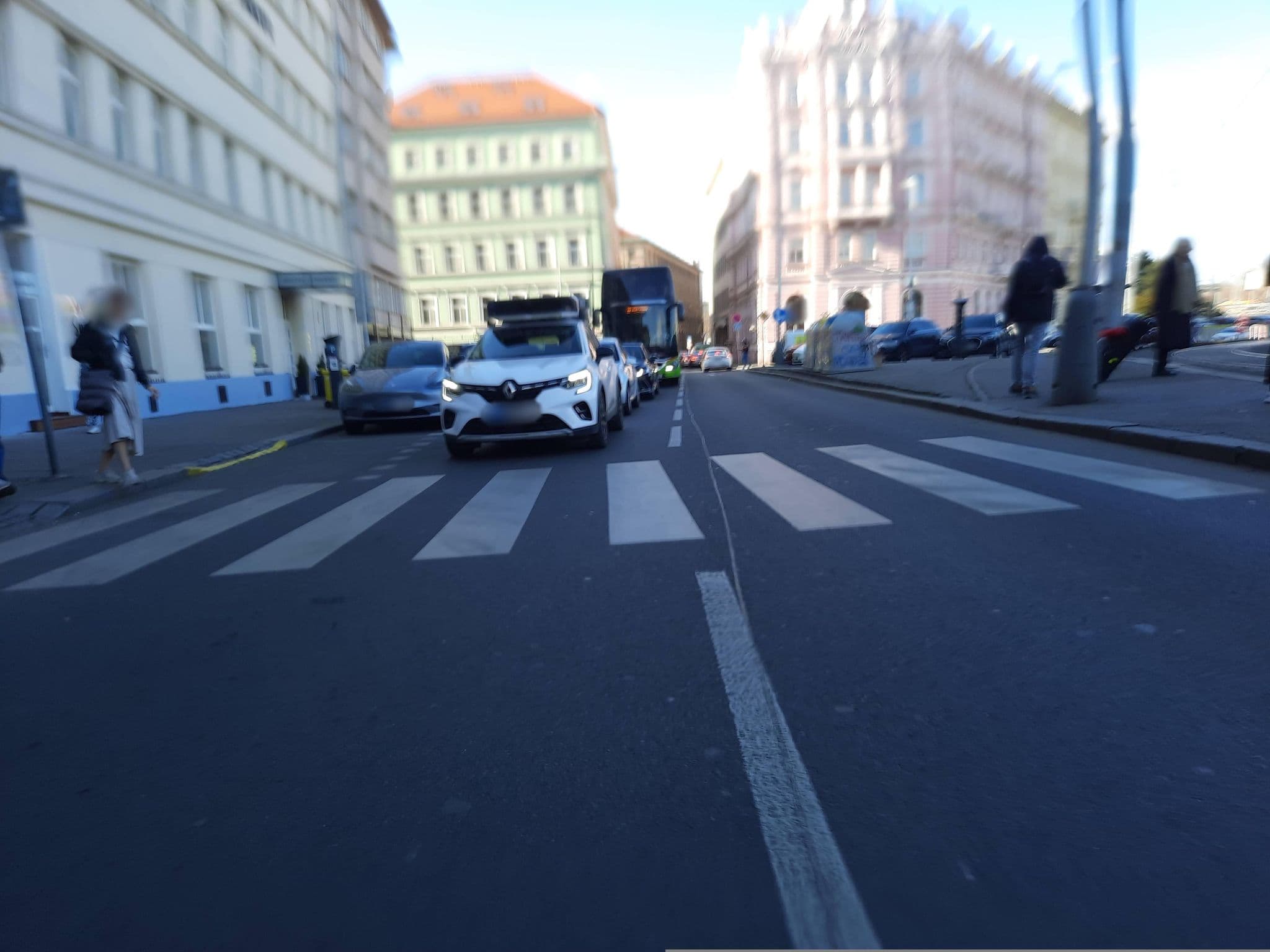 Street view near Merkur Hotel Prague, Karlín — © ondrejlopatka (CC BY-SA · Mapillary)