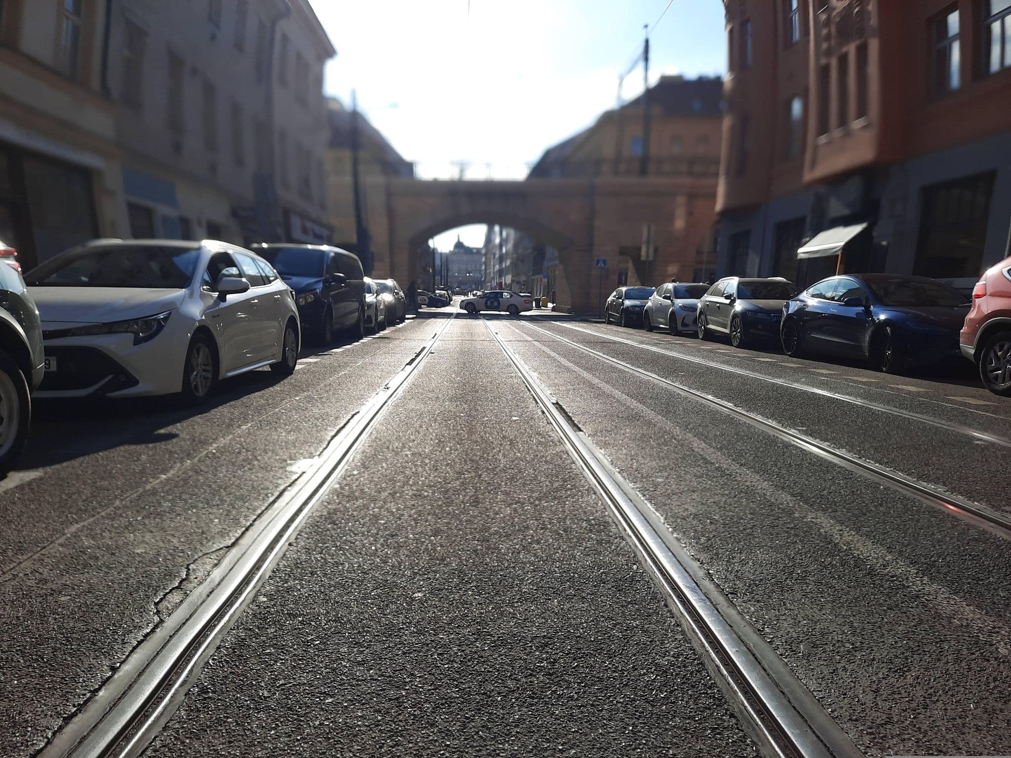 Street view near F & B International, Karlín — © ondrejlopatka (CC BY-SA · Mapillary)