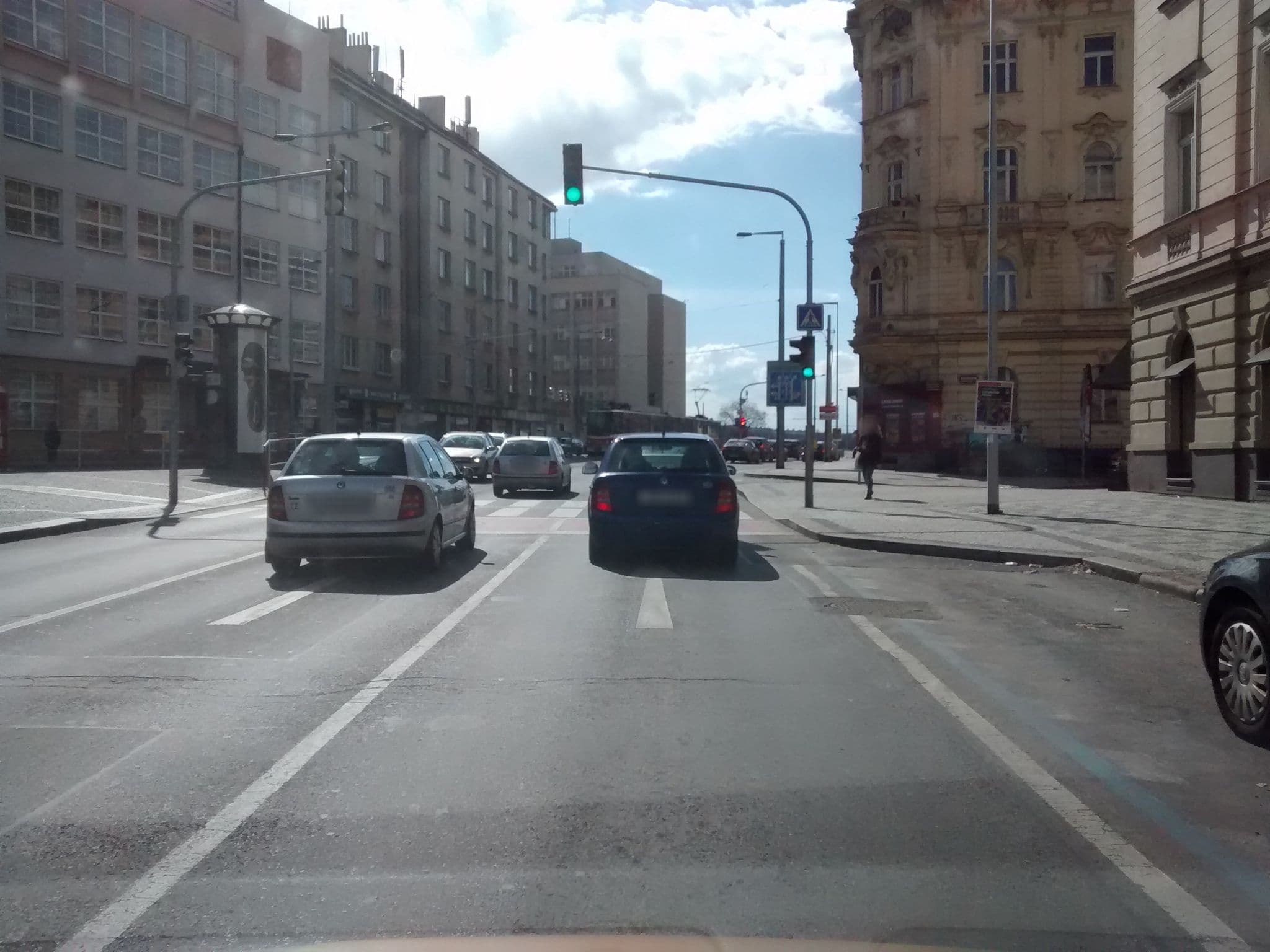 Street view near Apartment Smeralova, Prague — © jackhat (CC BY-SA · Mapillary)