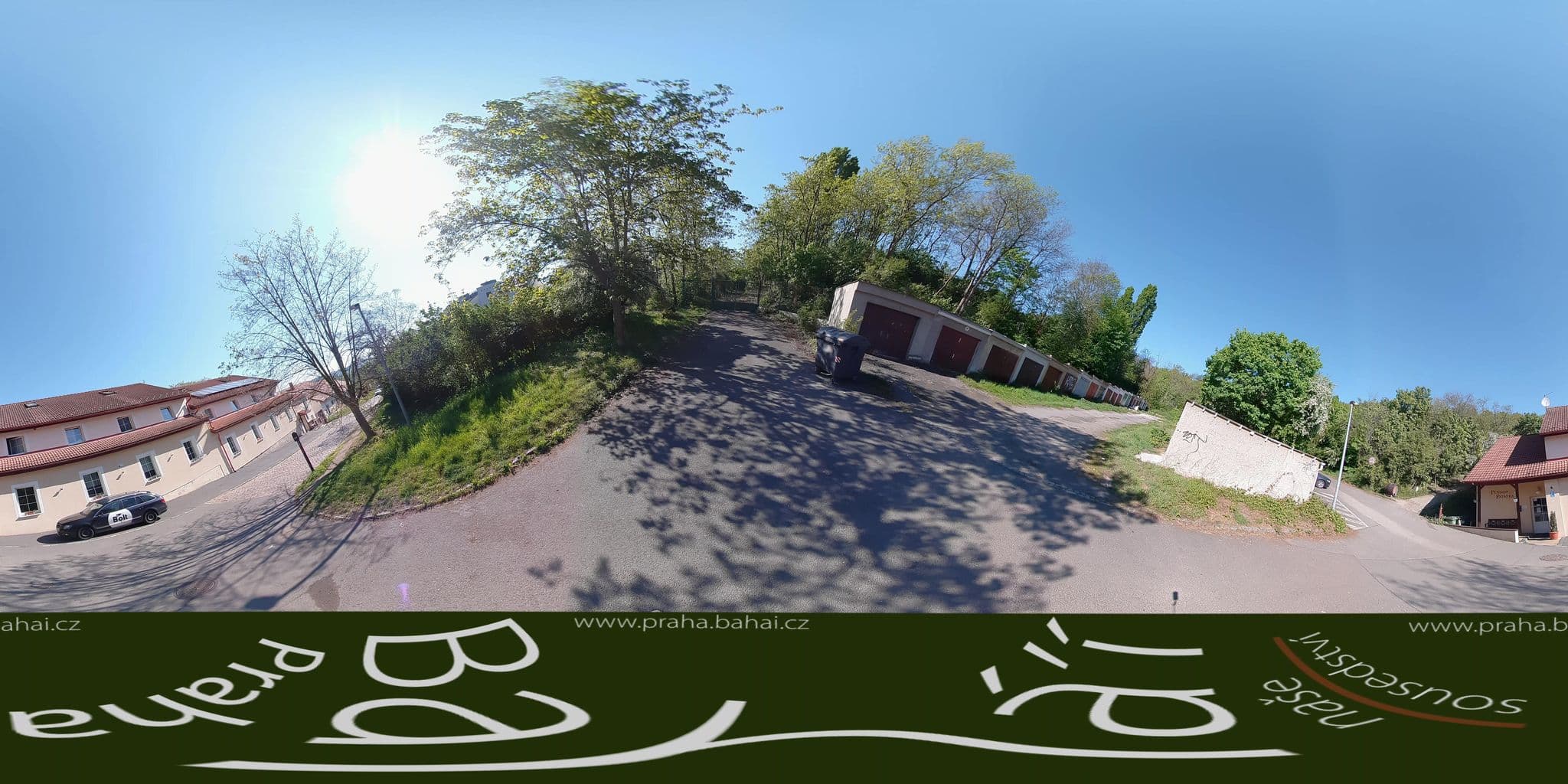 Street view near Pension Paťanka, Dejvice — © Bahai_Praha (CC BY-SA · Mapillary)