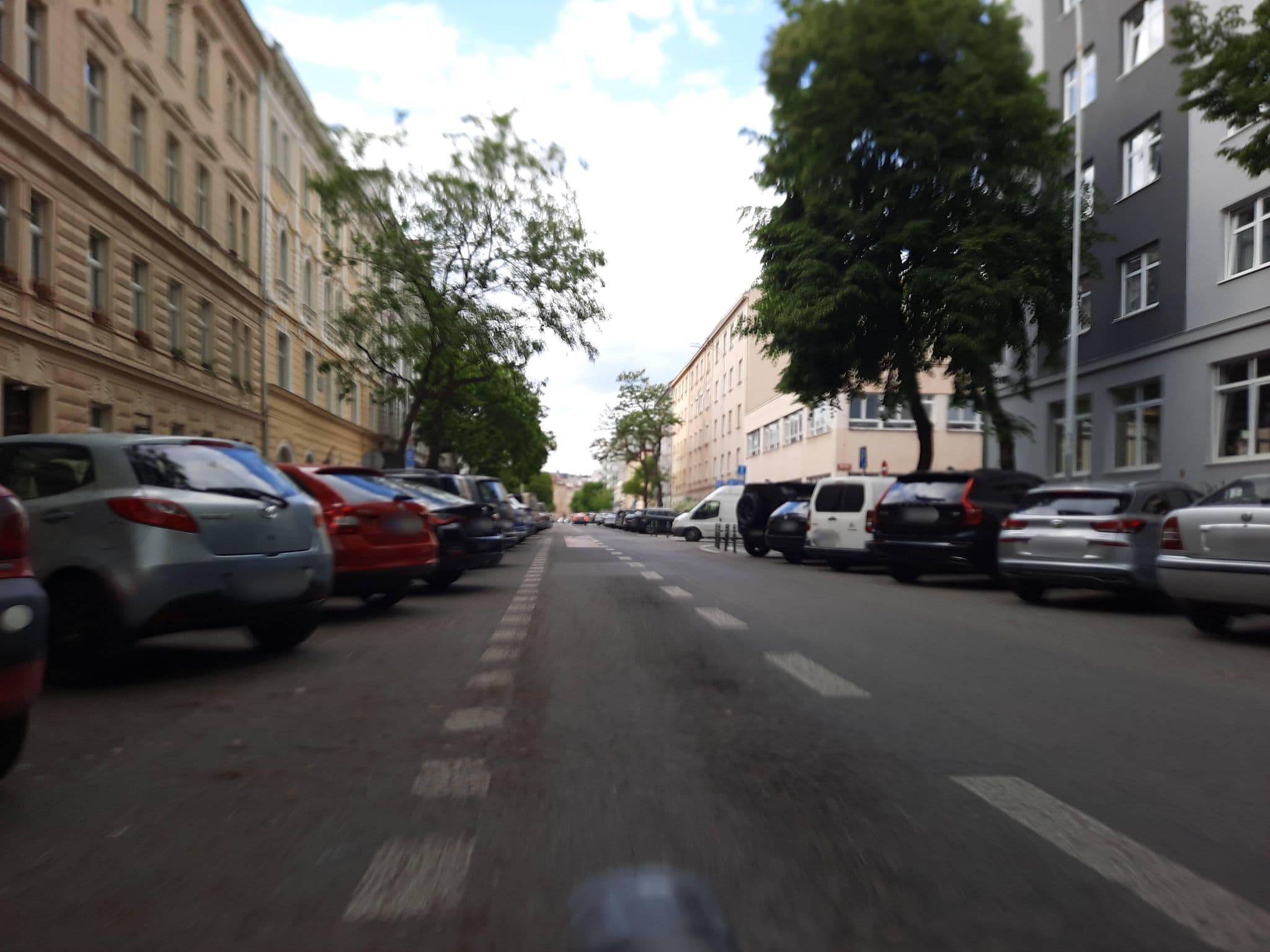 Street view near Extol Inn, Holešovice — © ondrejlopatka (CC BY-SA · Mapillary)