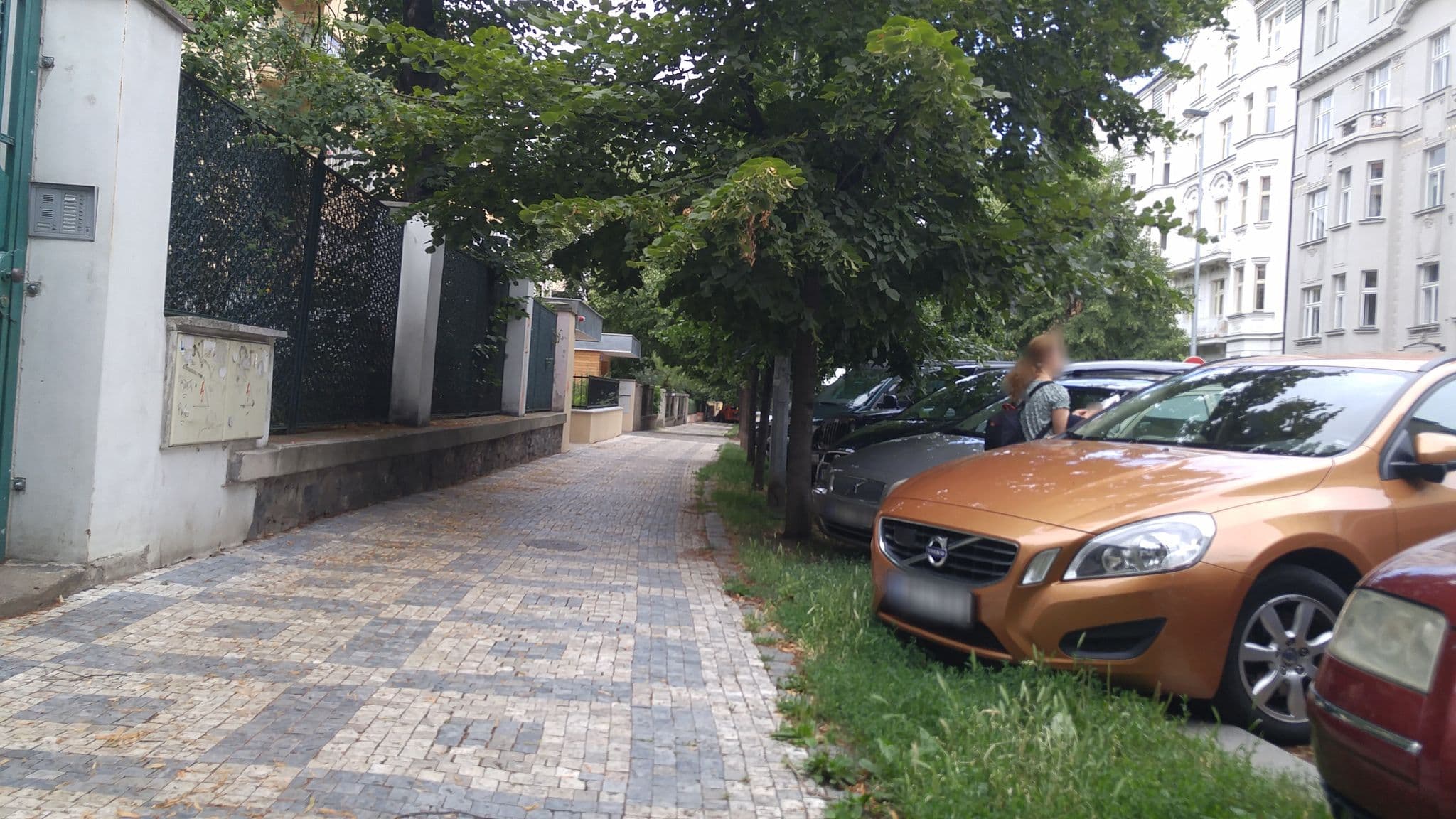 Street view near Hotel Splendid, Prague — © pbb (CC BY-SA · Mapillary)