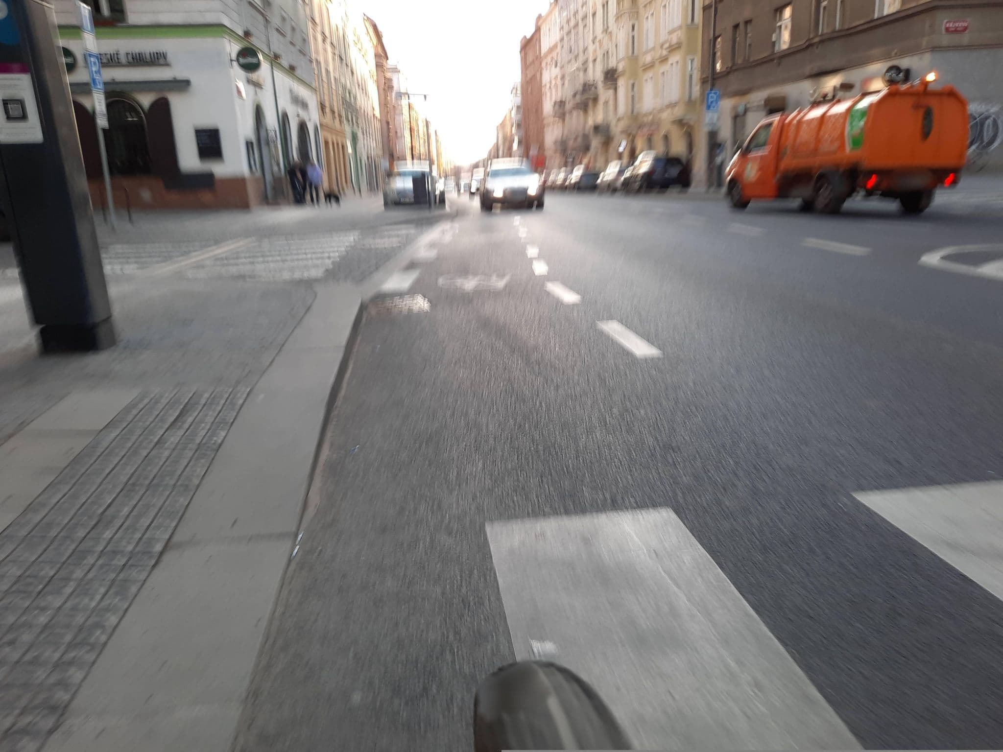 Street view near Pension Janata, Žižkov — © ondrejlopatka (CC BY-SA · Mapillary)