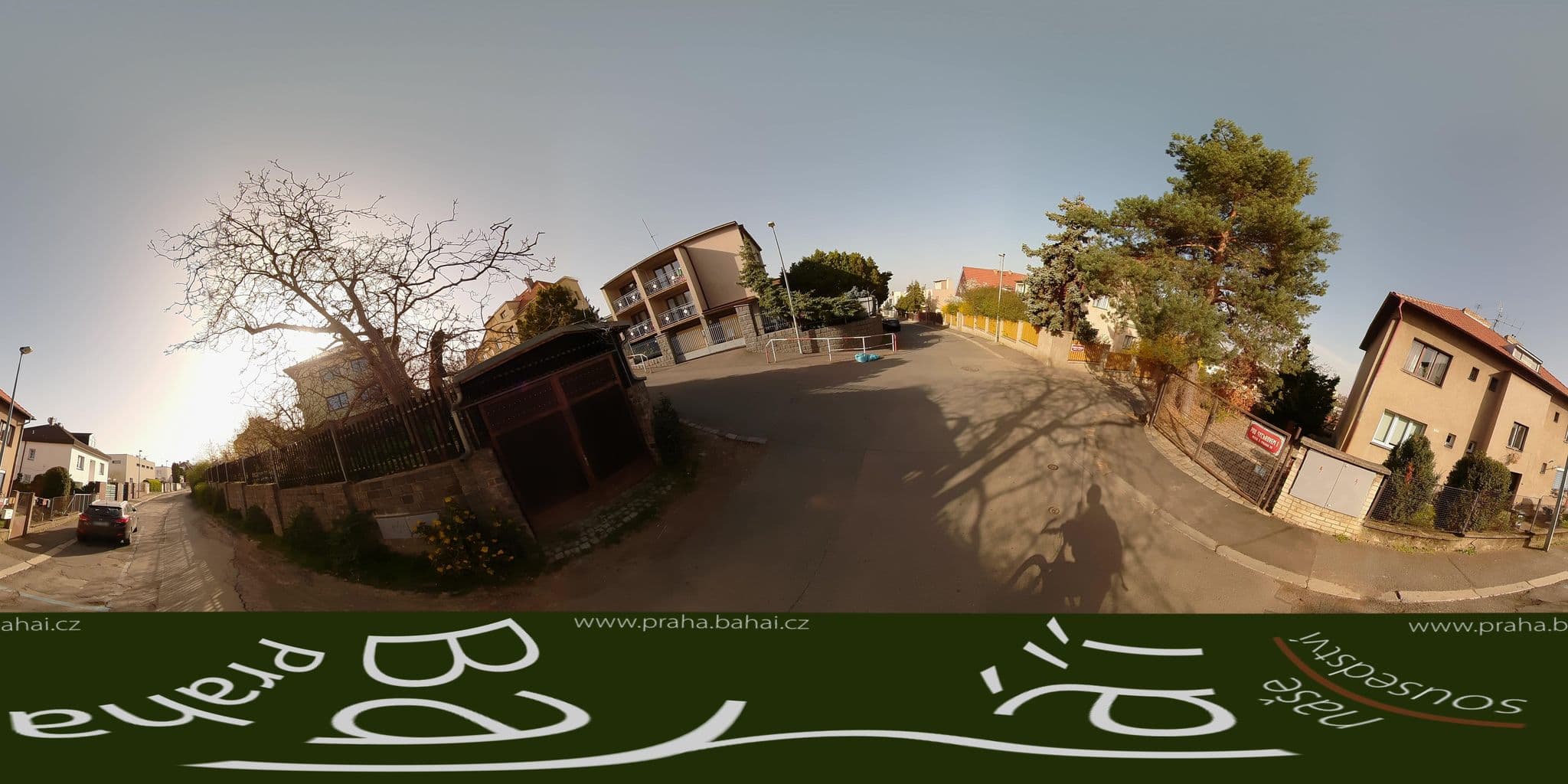 Street view near Villa michle, Vršovice — © Bahai_Praha (CC BY-SA · Mapillary)