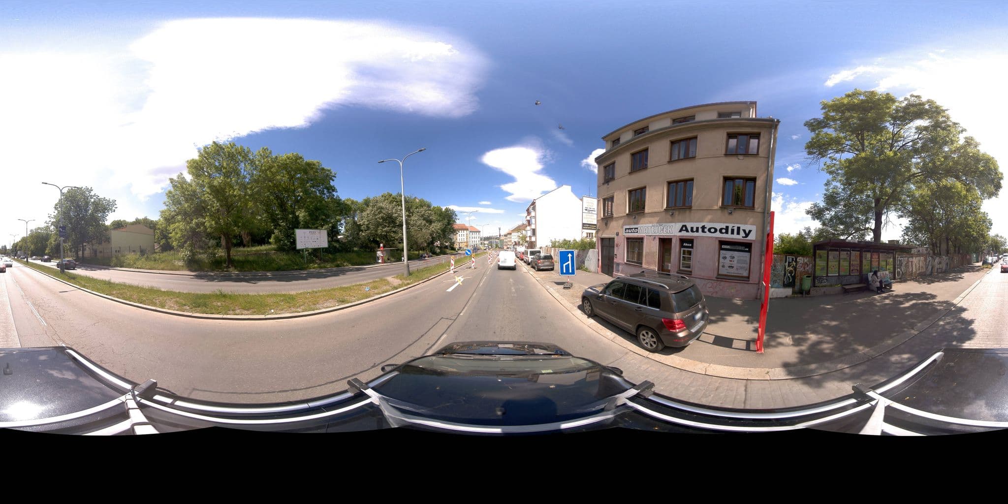 Street view near Step, Spol, Libeň — © jeffreymartin (CC BY-SA · Mapillary)