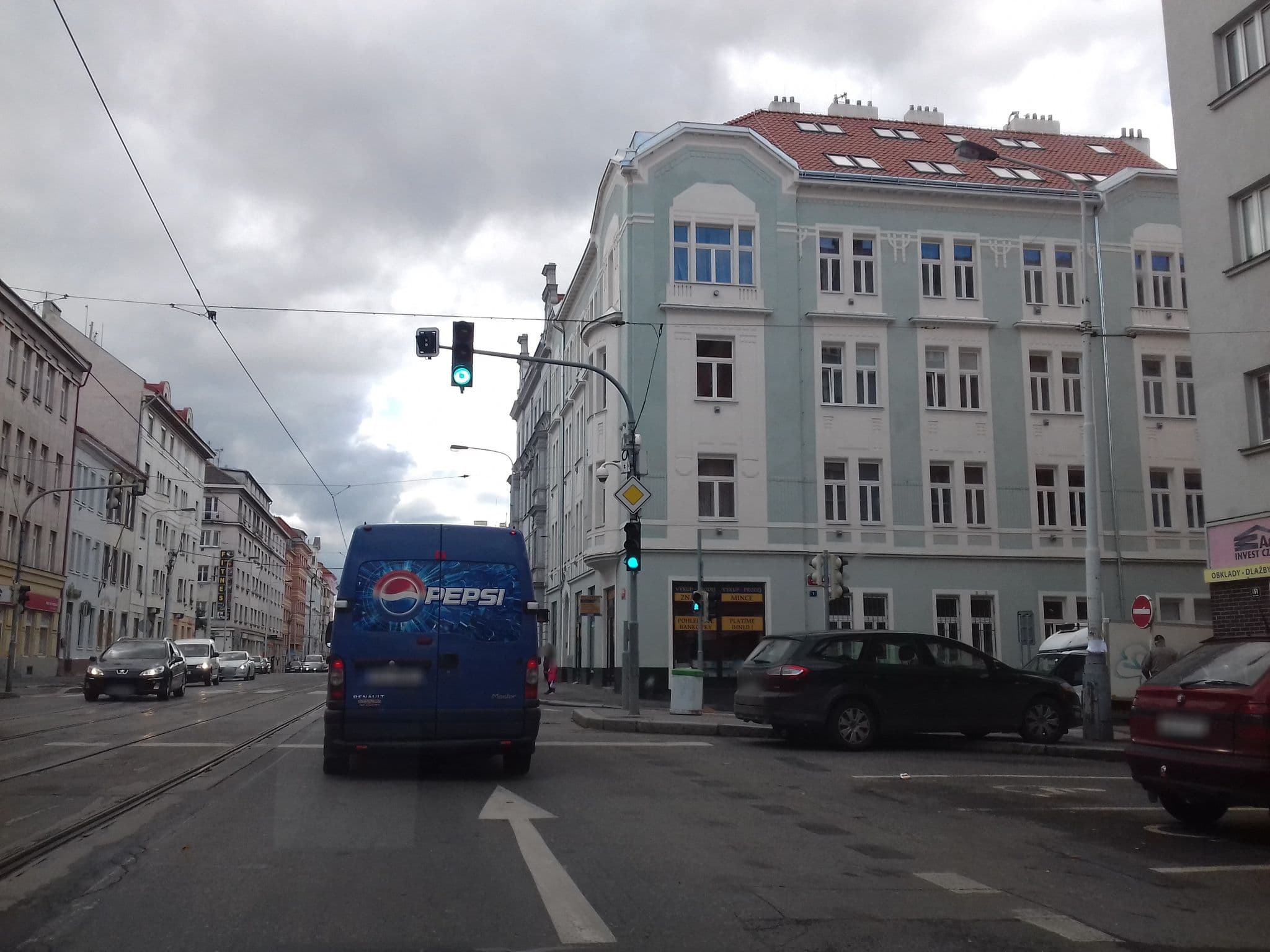 Street view near VisitInn Apartments, Libeň — © hodkowicz (CC BY-SA · Mapillary)