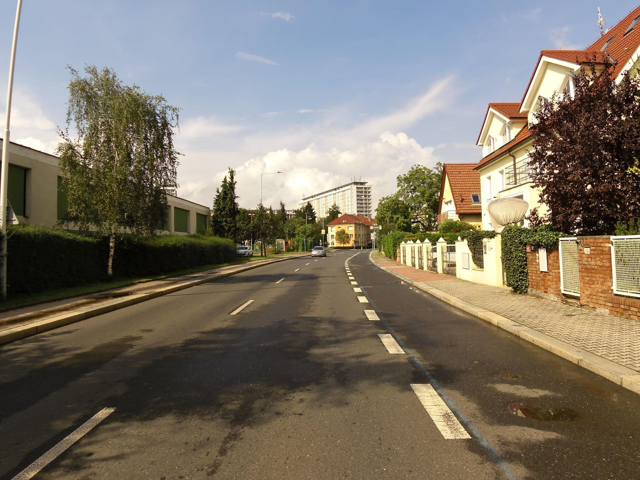 Street view near Pension M, Kobylisy — © fell3 (CC BY-SA · Mapillary)