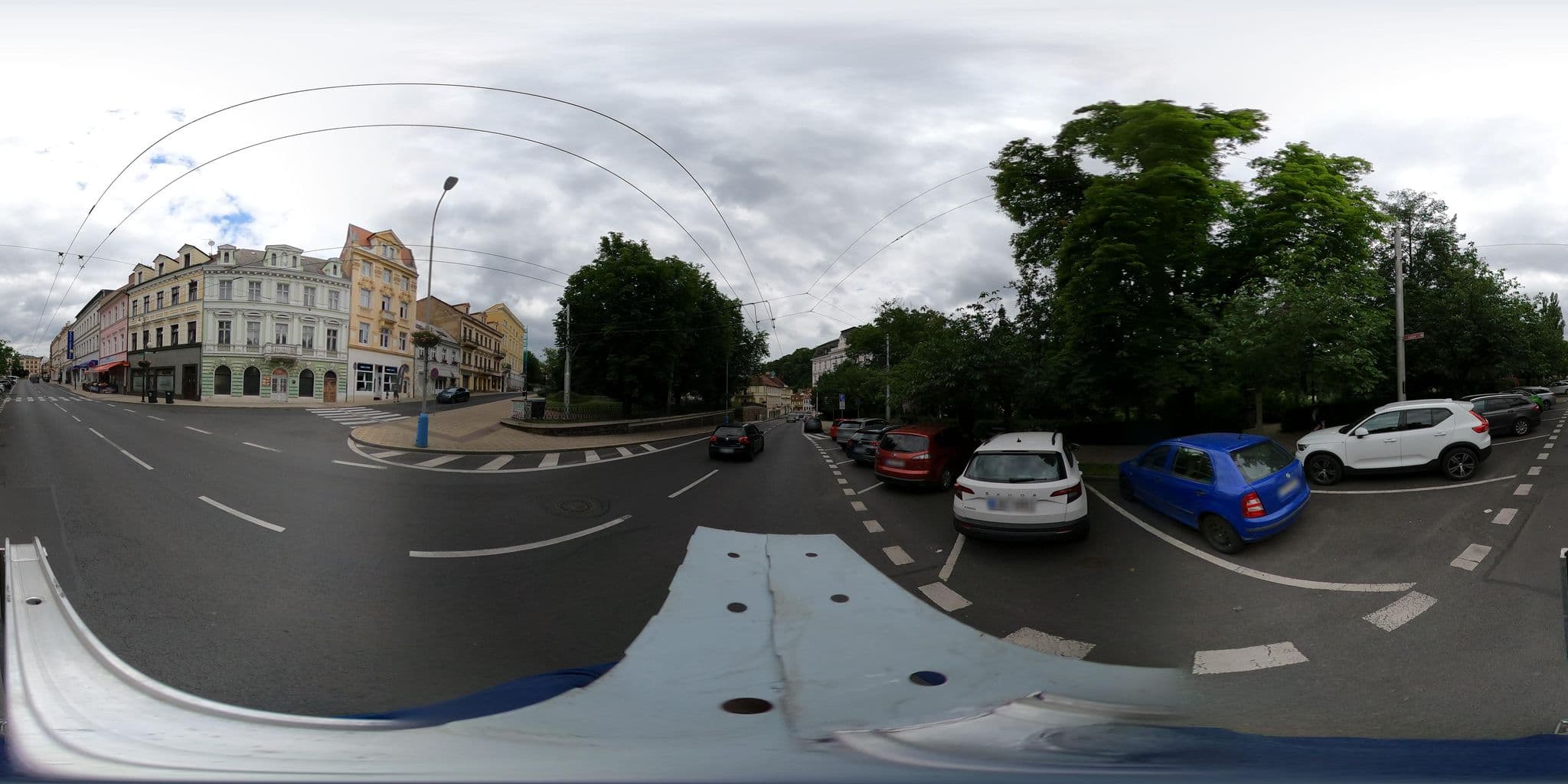 Street view near Teplice Apartments U Císařských lázní, Teplice — © wegavision (CC BY-SA · Mapillary)