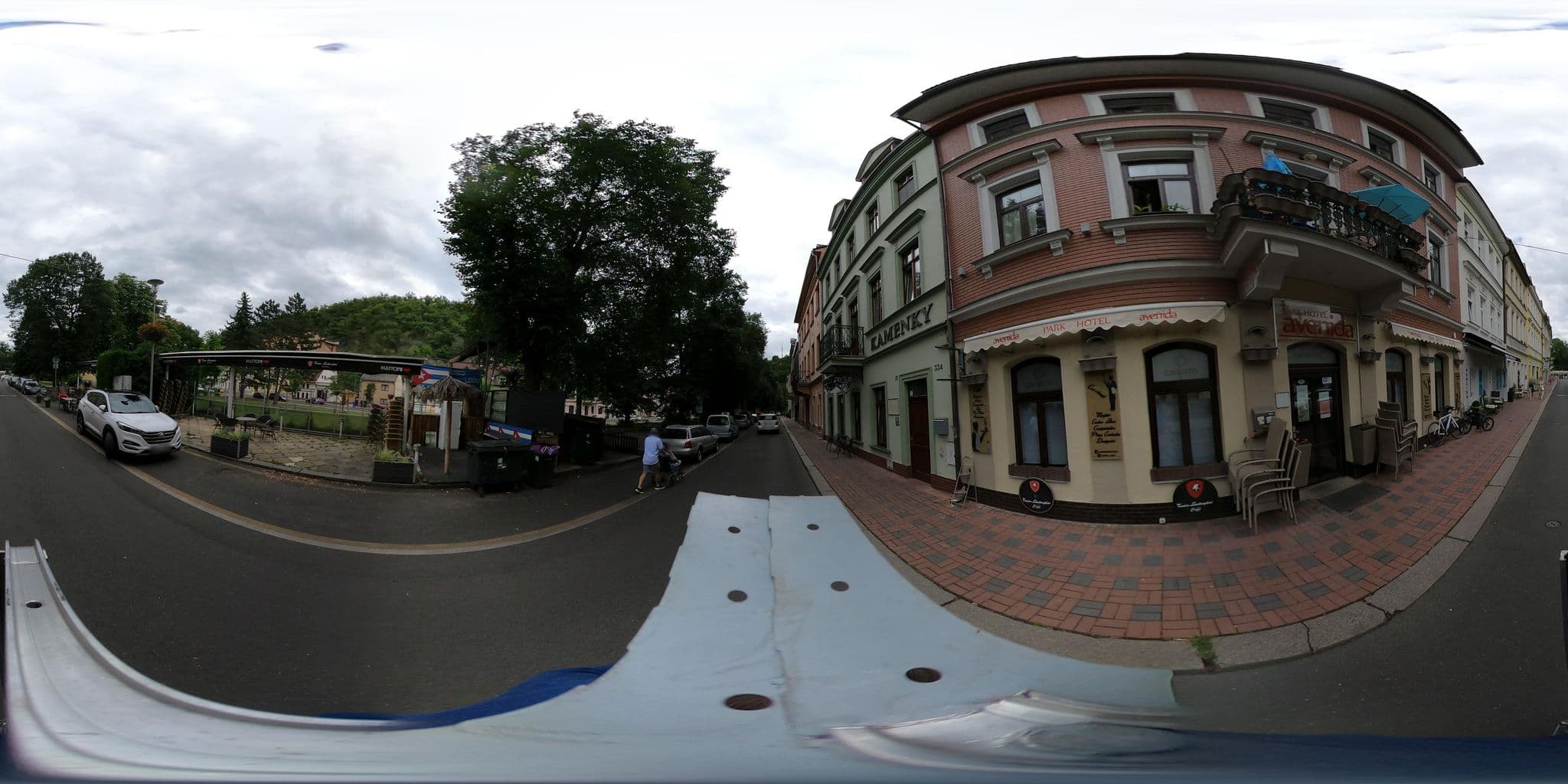 Street view near Penzion Pinocchio, Teplice — © wegavision (CC BY-SA · Mapillary)