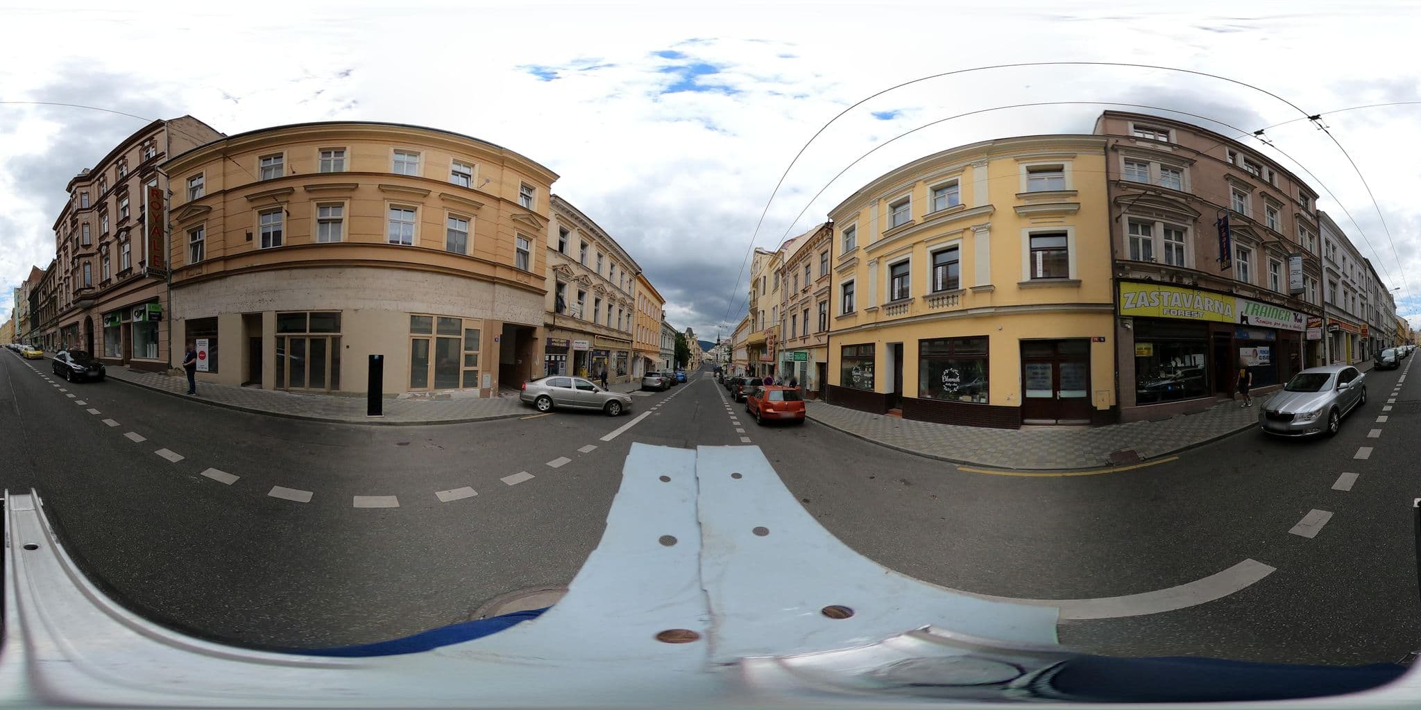 Street view near Pension CENTRUM, Teplice — © wegavision (CC BY-SA · Mapillary)