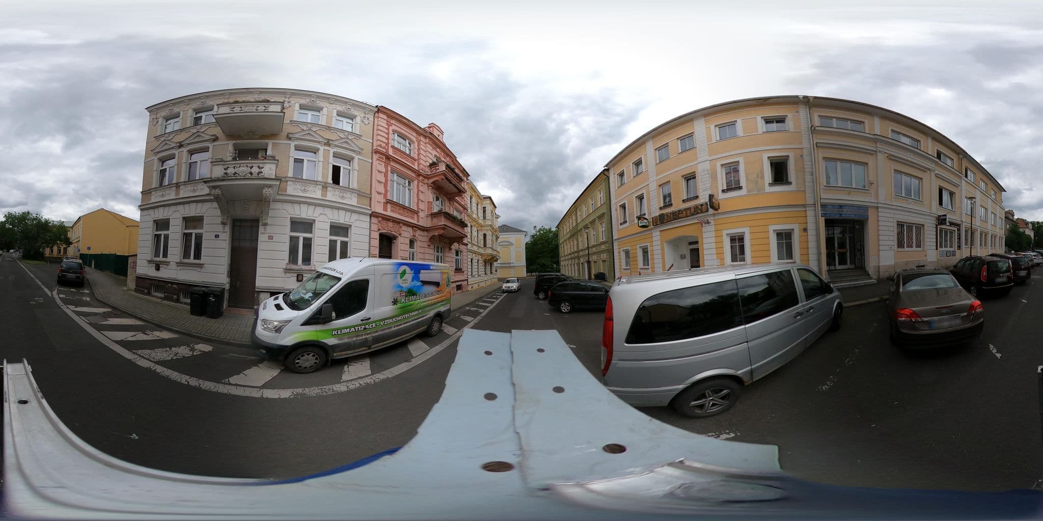 Street view near Hotel Neptun, Teplice — © wegavision (CC BY-SA · Mapillary)