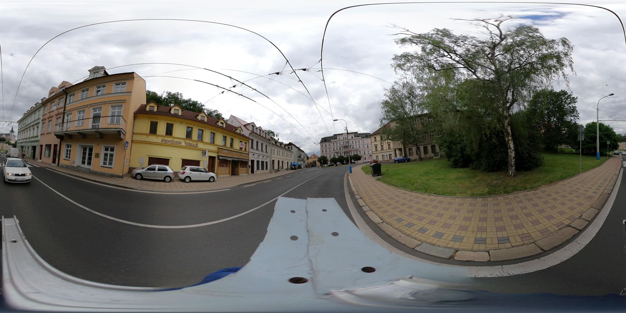 Street view near Penzion Císař, Teplice — © wegavision (CC BY-SA · Mapillary)