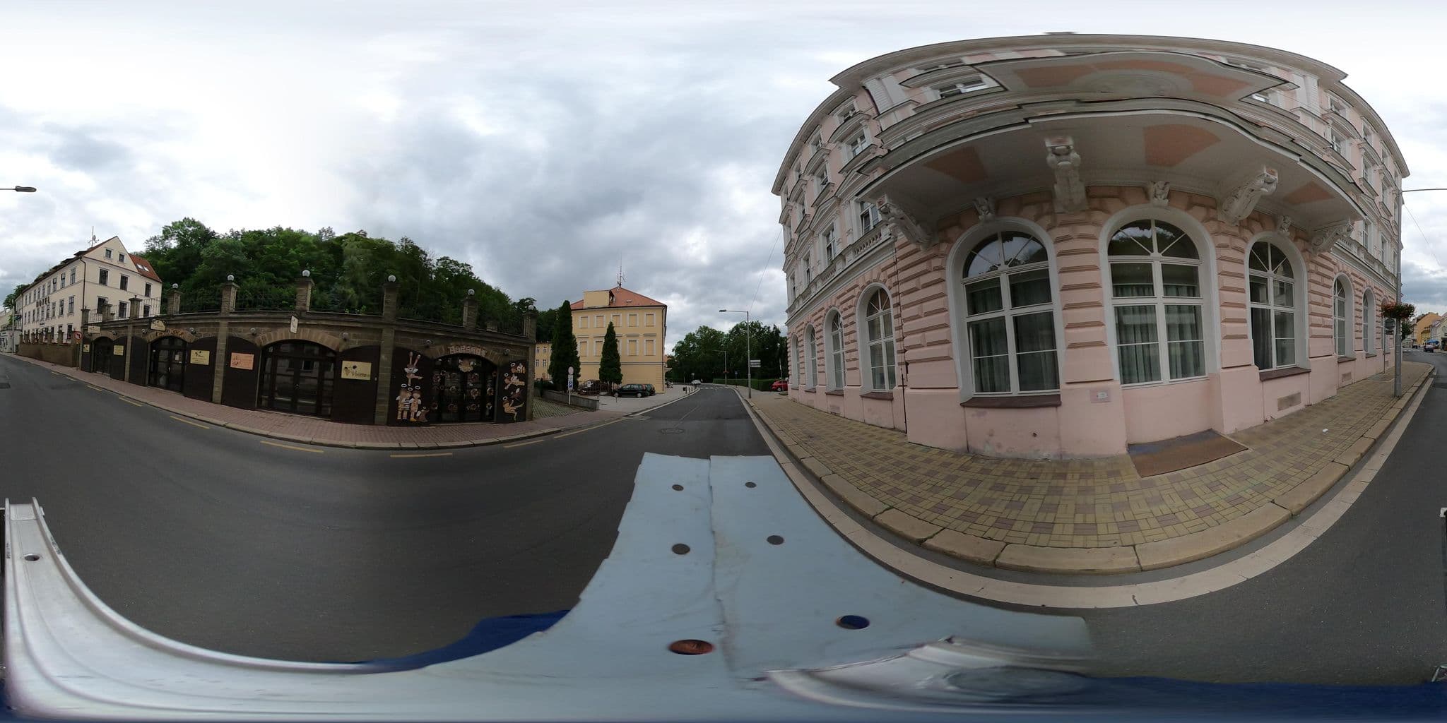 Street view near Císařské lázně, Teplice — © wegavision (CC BY-SA · Mapillary)