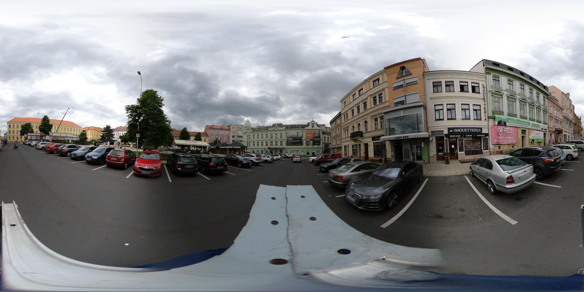 Street view near Hotel Vienna, Teplice — © wegavision (CC BY-SA · Mapillary)