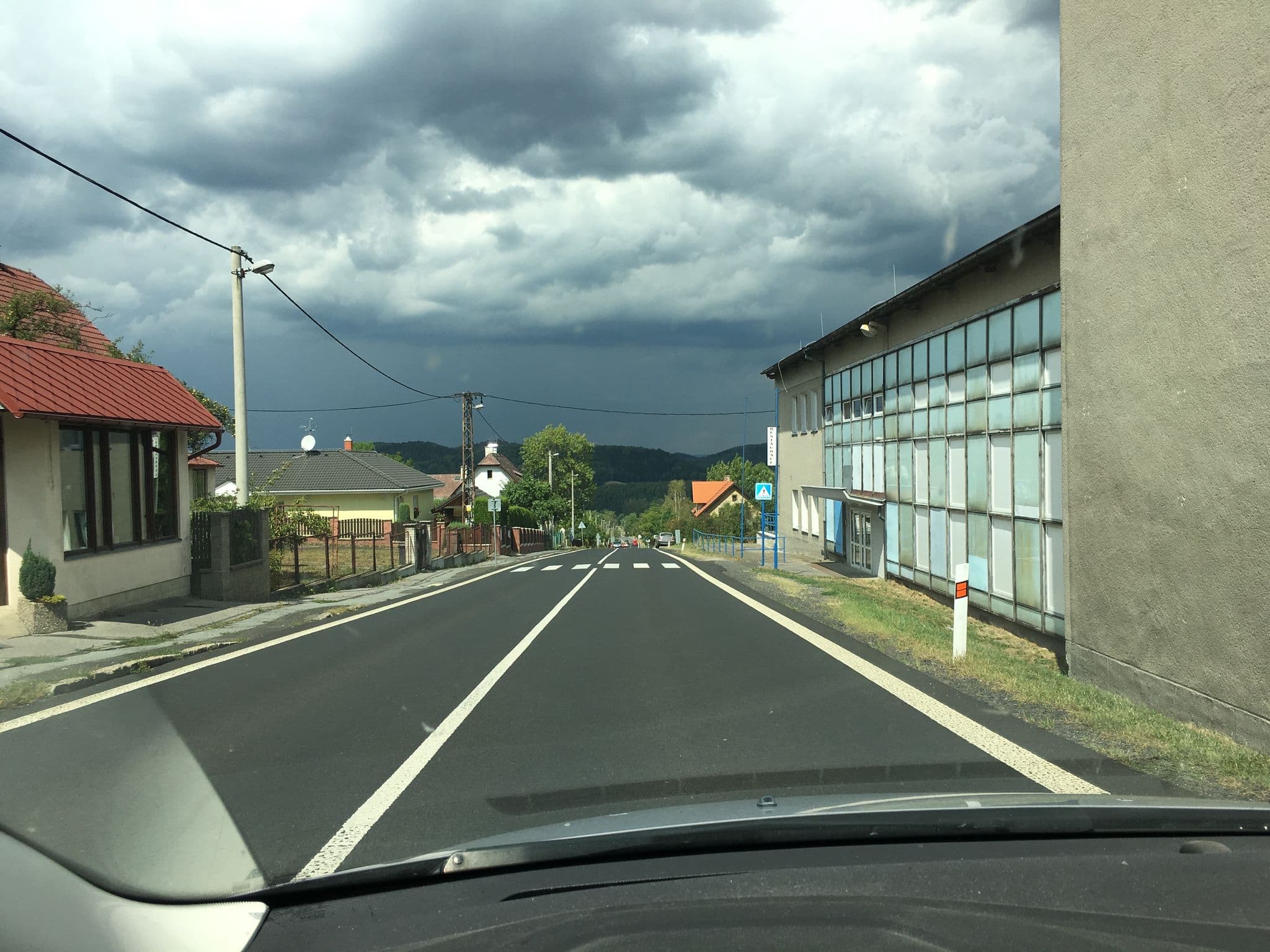 Street view near penzion Koruna, Horni Prys, Kamenický Šenov — © bejotel (CC BY-SA · Mapillary)
