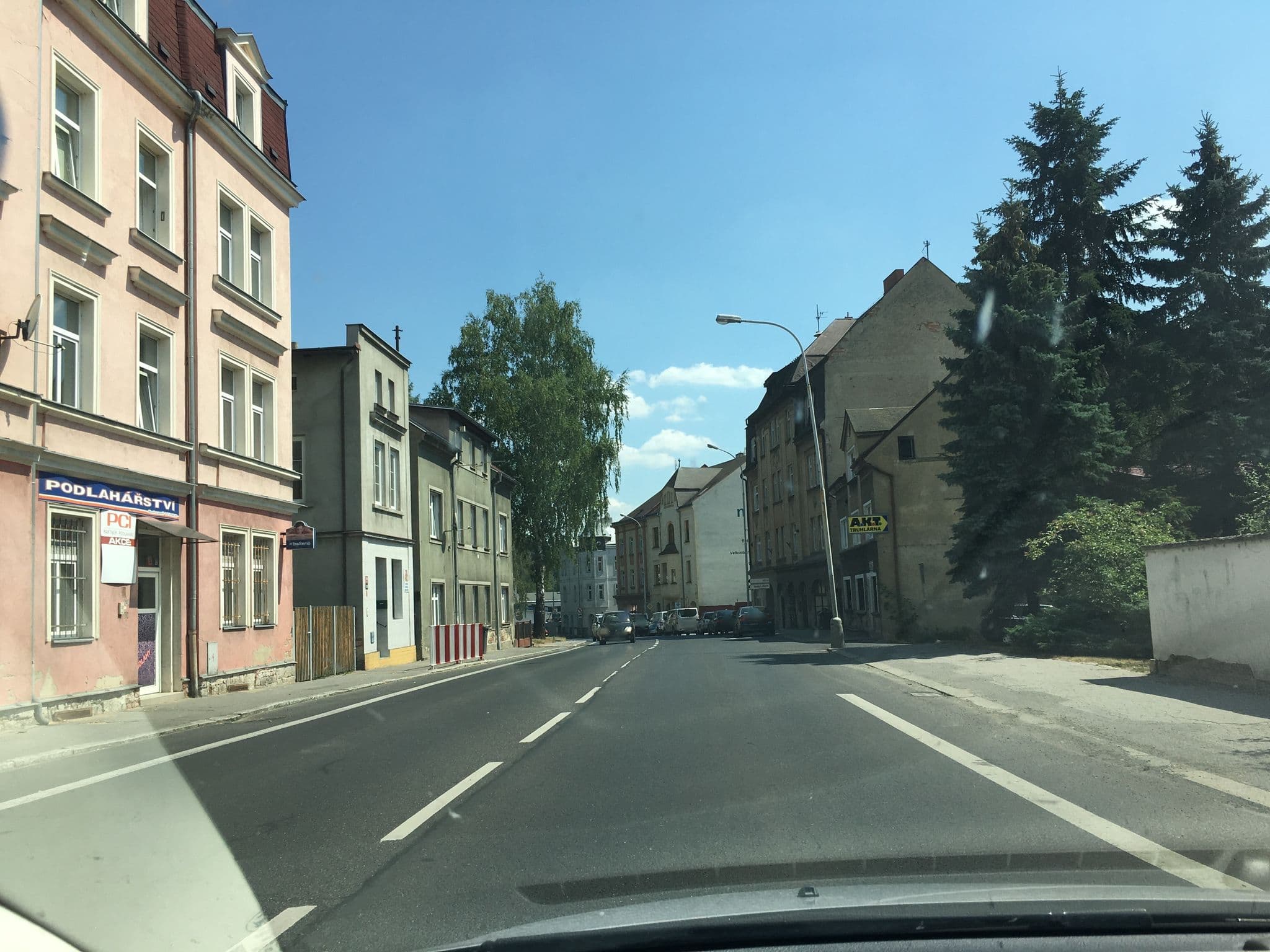 Street view near Ubytovna Teplická, Děčín — © bejotel (CC BY-SA · Mapillary)
