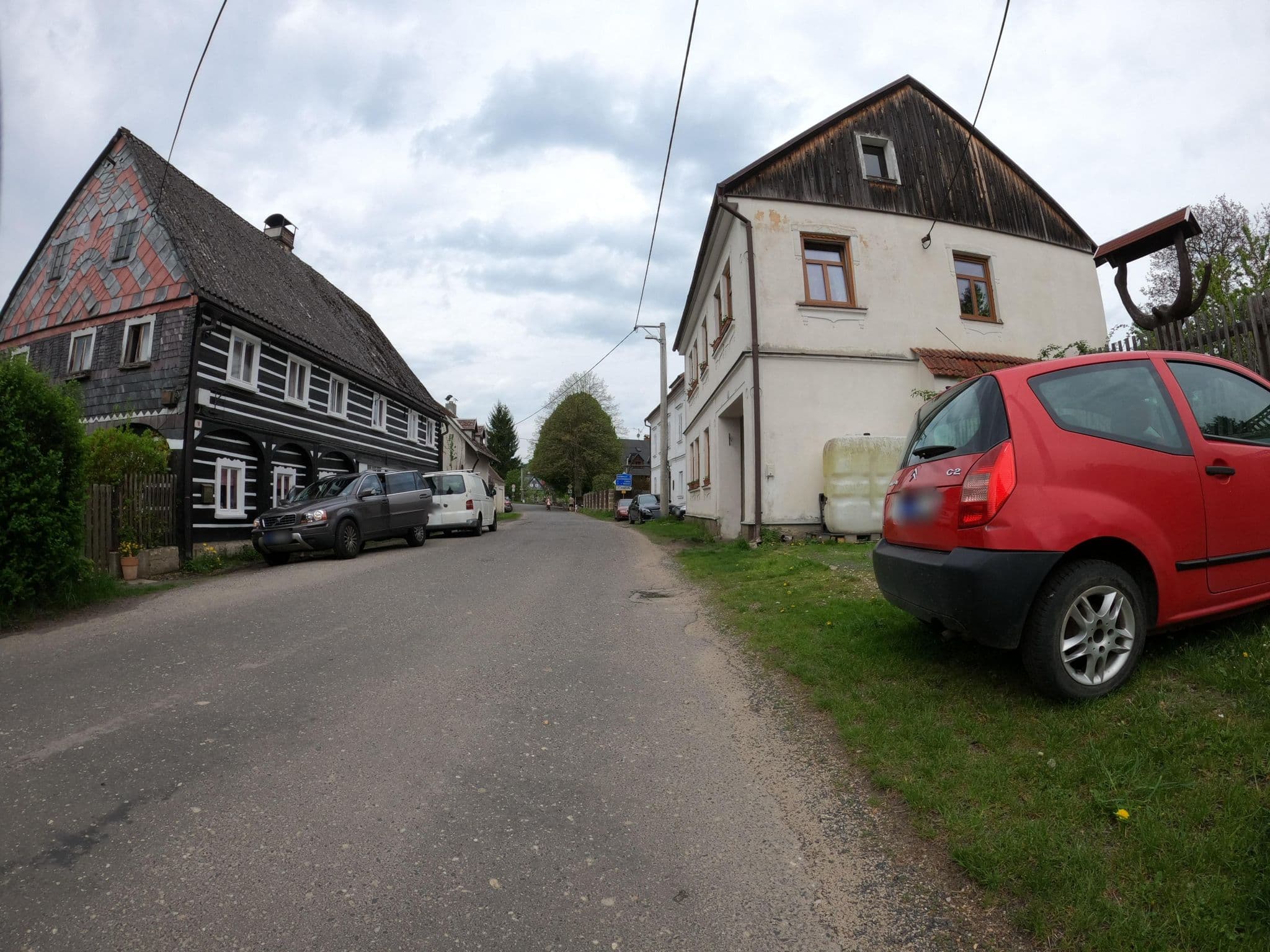 Street view near Penzion Obsidian, Cvikov — © masterofnoroad (CC BY-SA · Mapillary)