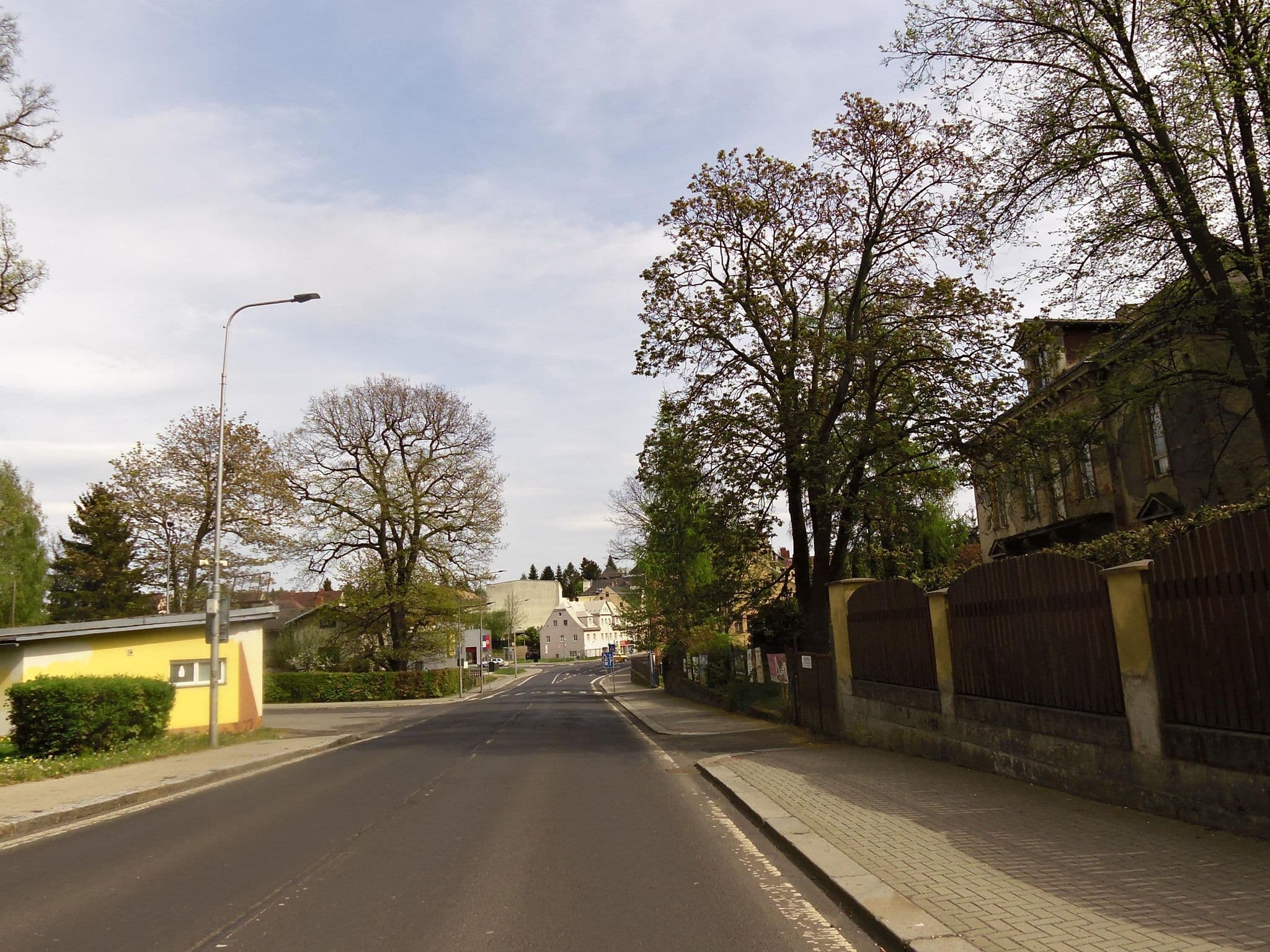 Street view near Plzeňský pivovar QUALITY, Rumburk — © fell3 (CC BY-SA · Mapillary)