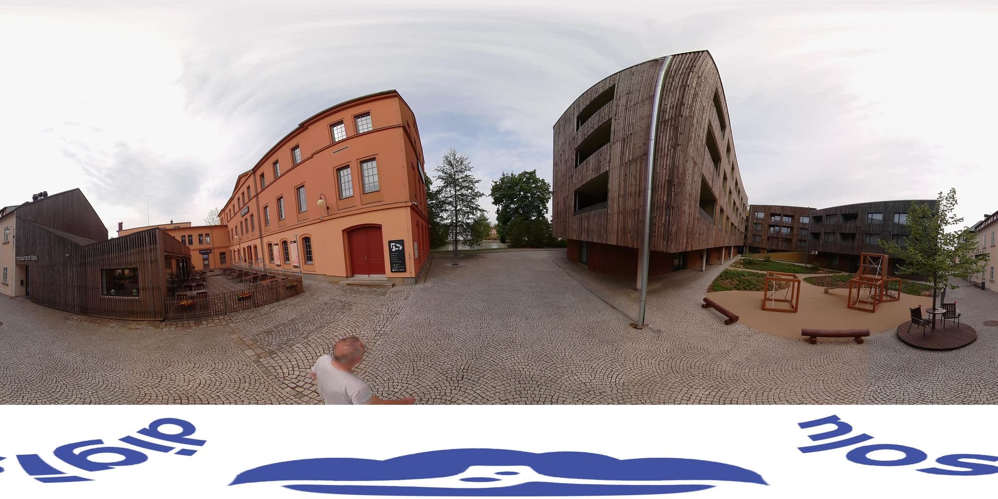 Street view near Hostel Lípa, Krásná Lípa — © ZdenekzDigisolu (CC BY-SA · Mapillary)